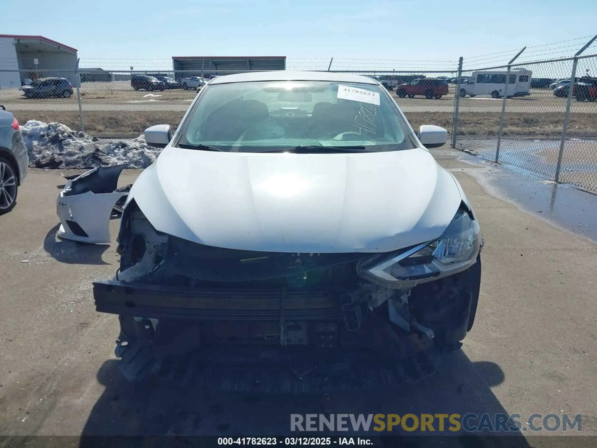 13 fotografías del automóvil dañado 3N1AB7AP6KY350750 NISSAN SENTRA 2019