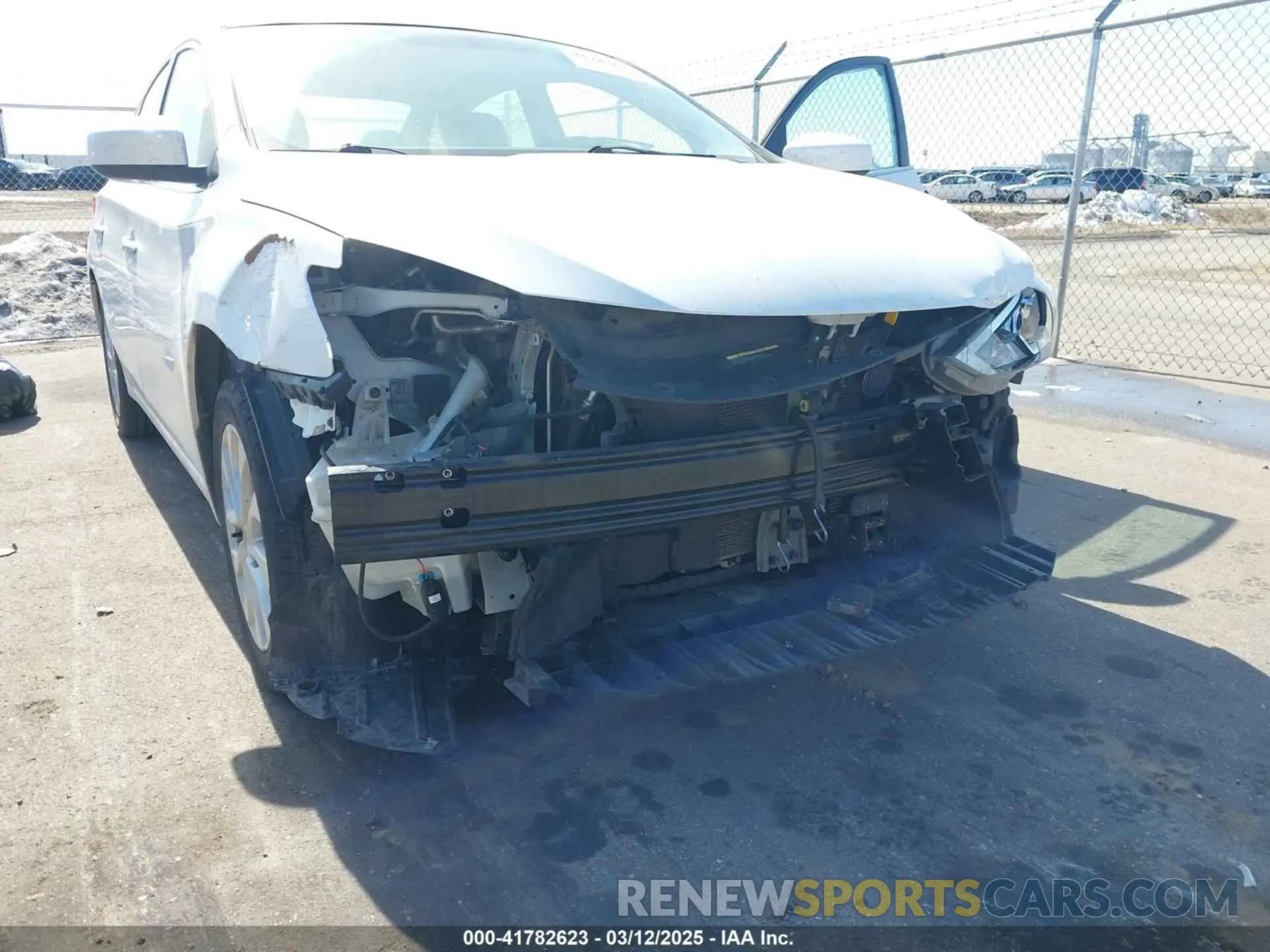 6 fotografías del automóvil dañado 3N1AB7AP6KY350750 NISSAN SENTRA 2019
