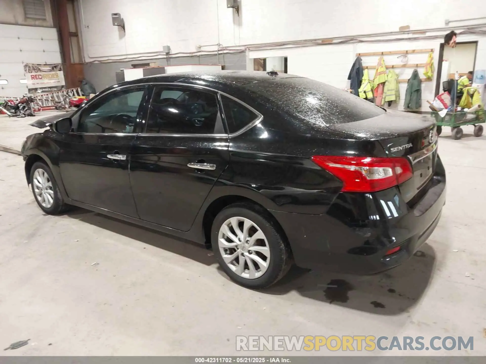 3 fotografías del automóvil dañado 3N1AB7AP6KY352207 NISSAN SENTRA 2019