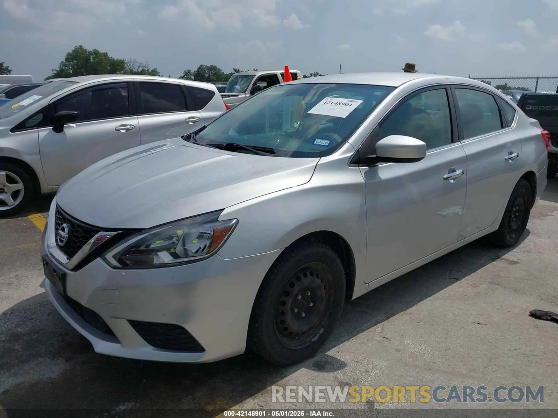 2 fotografías del automóvil dañado 3N1AB7AP6KY362686 NISSAN SENTRA 2019