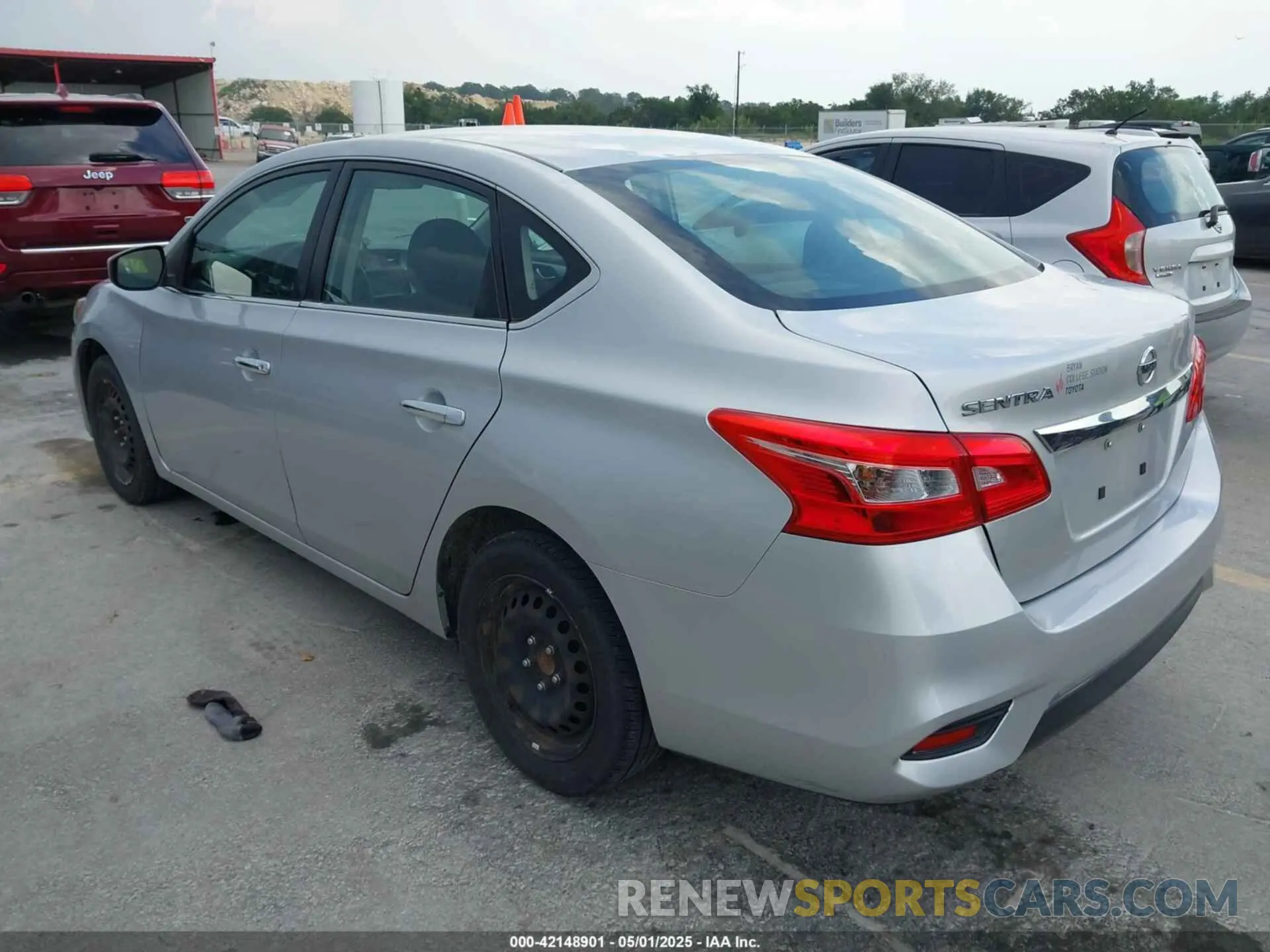 3 fotografías del automóvil dañado 3N1AB7AP6KY362686 NISSAN SENTRA 2019