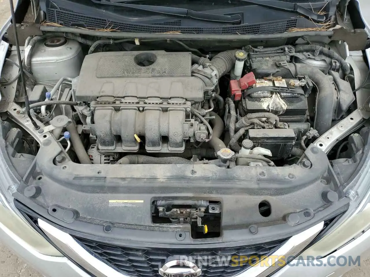 11 fotografías del automóvil dañado 3N1AB7AP6KY370187 NISSAN SENTRA 2019