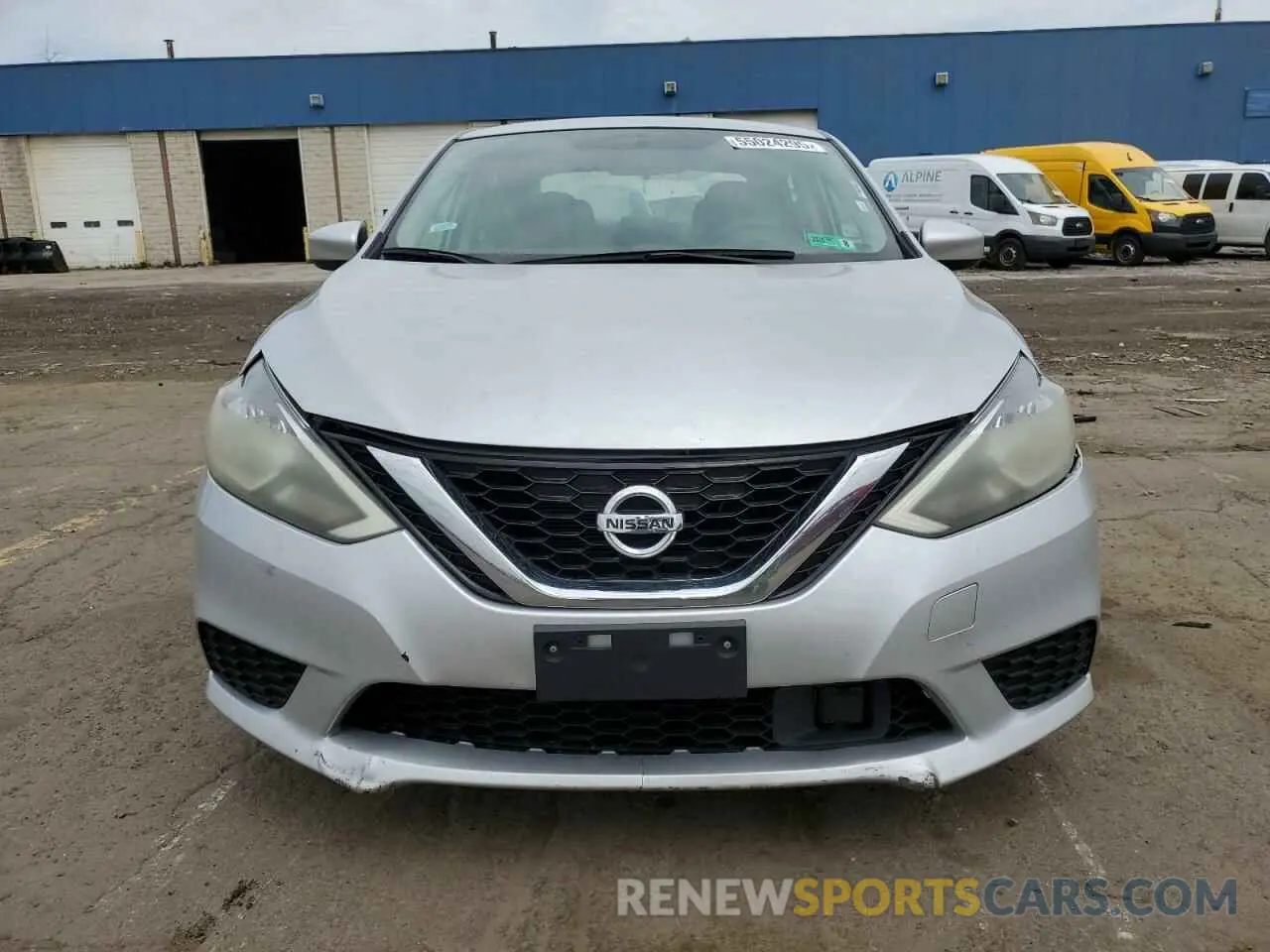 5 fotografías del automóvil dañado 3N1AB7AP6KY370187 NISSAN SENTRA 2019