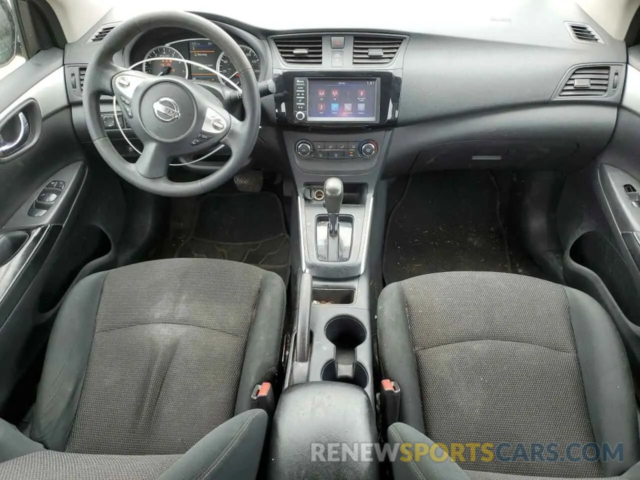 8 fotografías del automóvil dañado 3N1AB7AP6KY370187 NISSAN SENTRA 2019