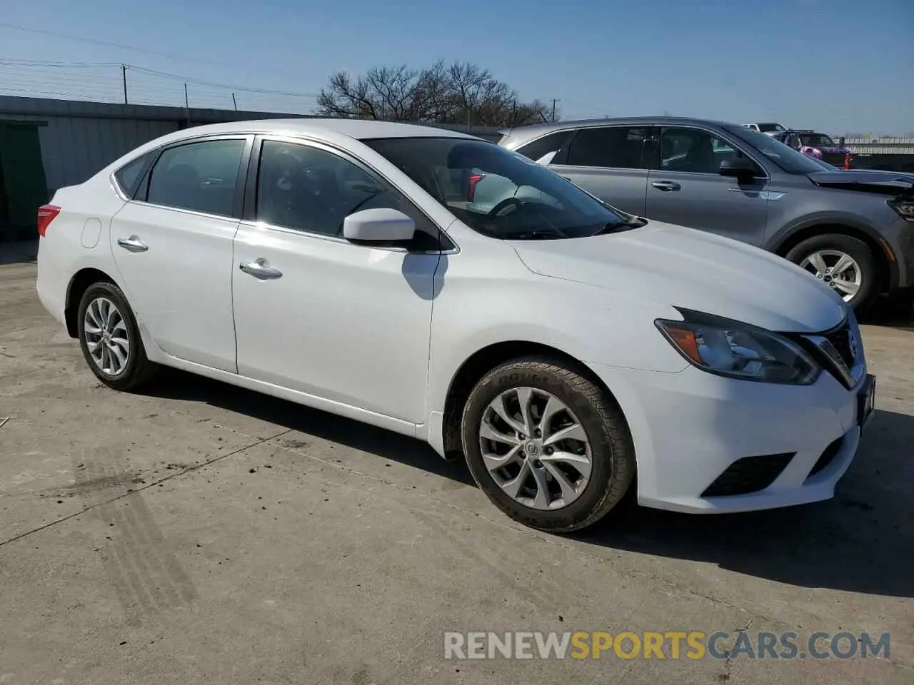 4 fotografías del automóvil dañado 3N1AB7AP6KY373123 NISSAN SENTRA 2019