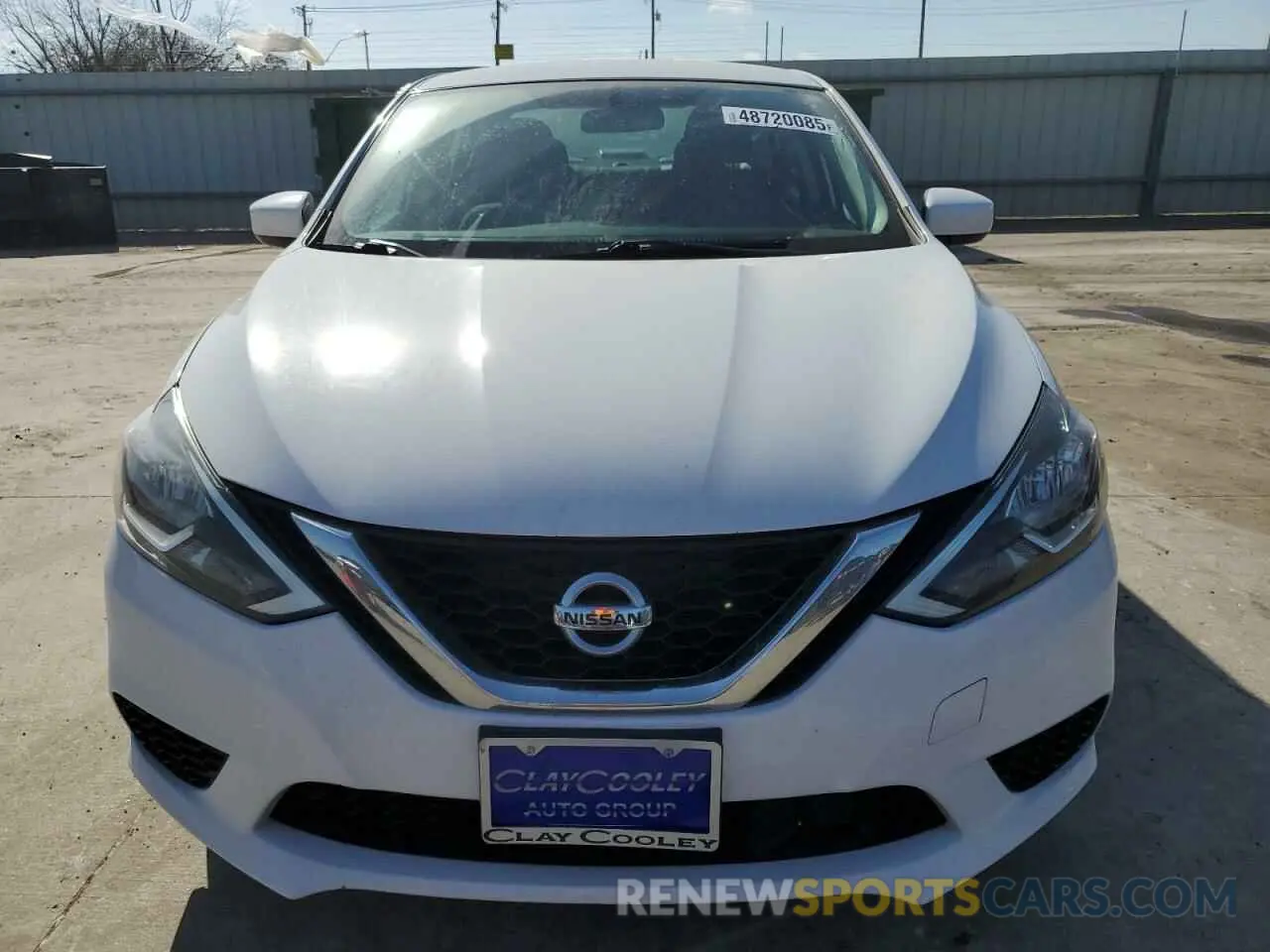 5 fotografías del automóvil dañado 3N1AB7AP6KY373123 NISSAN SENTRA 2019