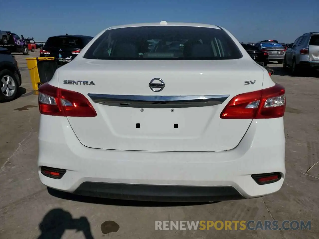 6 fotografías del automóvil dañado 3N1AB7AP6KY373123 NISSAN SENTRA 2019