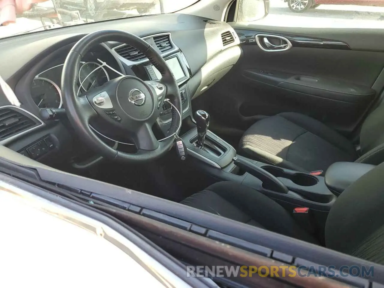 7 fotografías del automóvil dañado 3N1AB7AP6KY373123 NISSAN SENTRA 2019