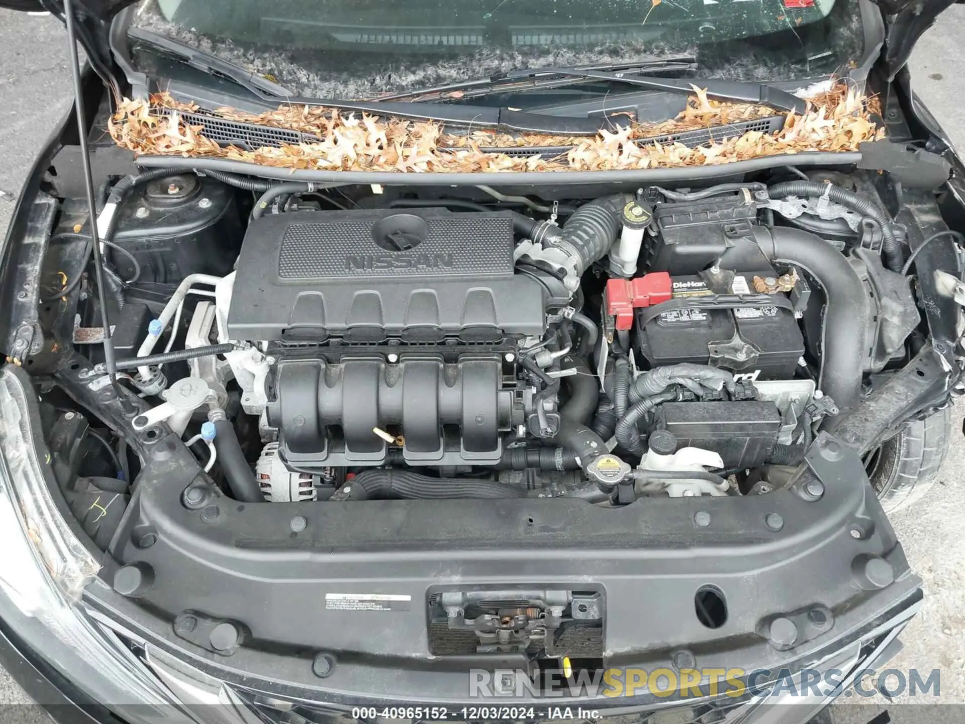 10 fotografías del automóvil dañado 3N1AB7AP6KY381819 NISSAN SENTRA 2019