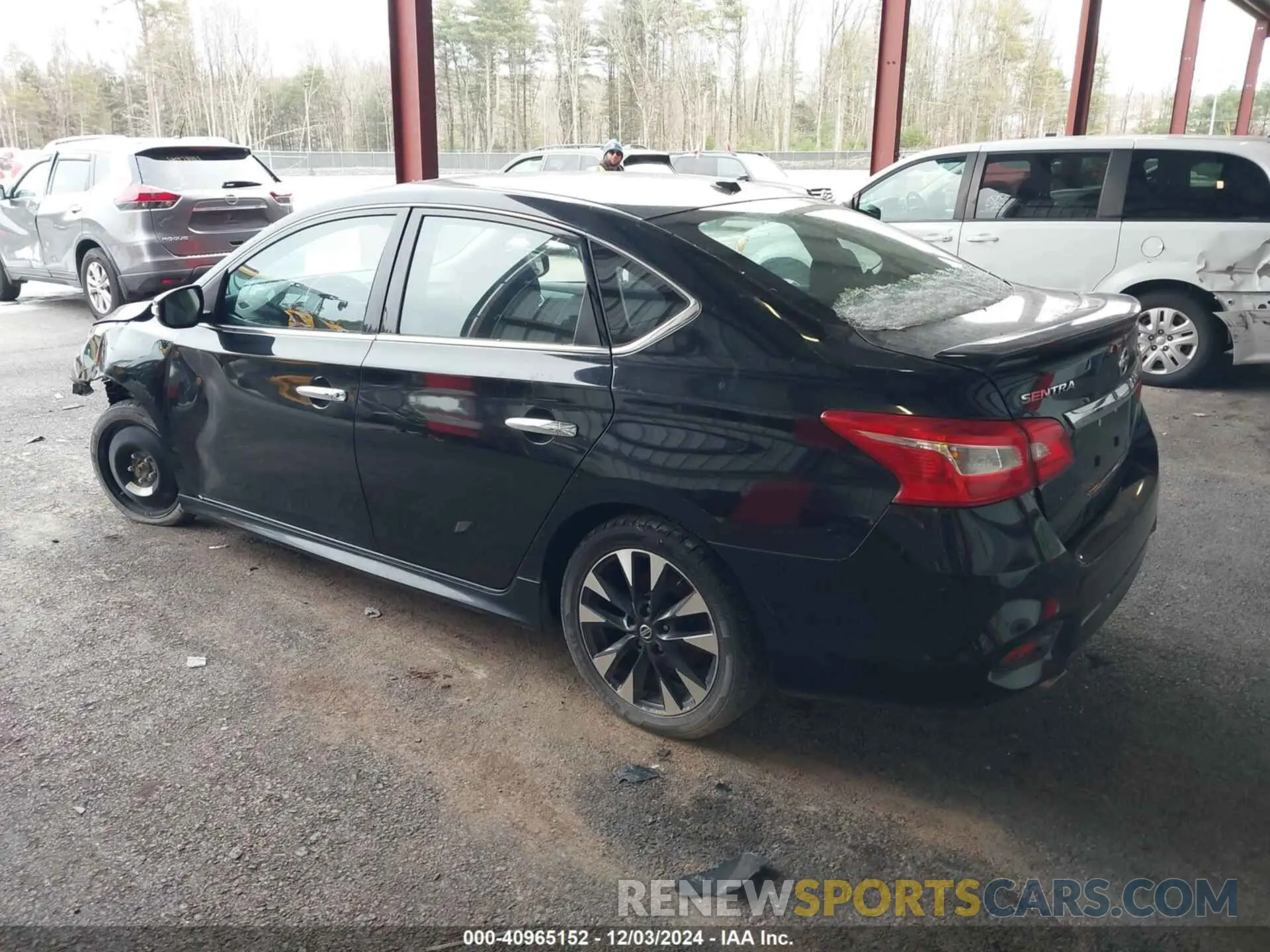 3 fotografías del automóvil dañado 3N1AB7AP6KY381819 NISSAN SENTRA 2019