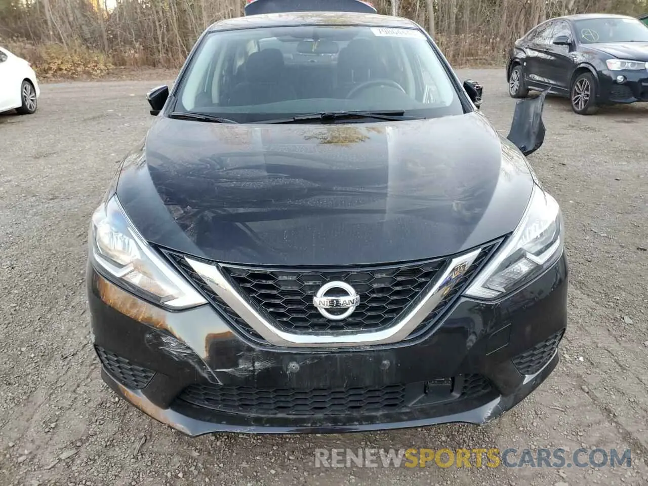 5 fotografías del automóvil dañado 3N1AB7AP6KY391458 NISSAN SENTRA 2019