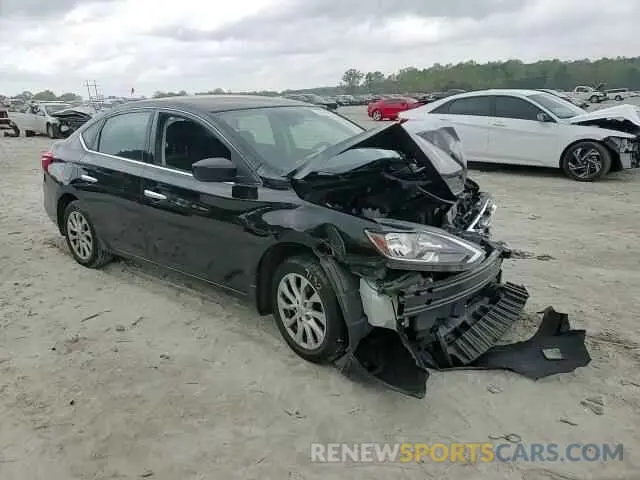 10 fotografías del automóvil dañado 3N1AB7AP6KY394487 NISSAN SENTRA 2019
