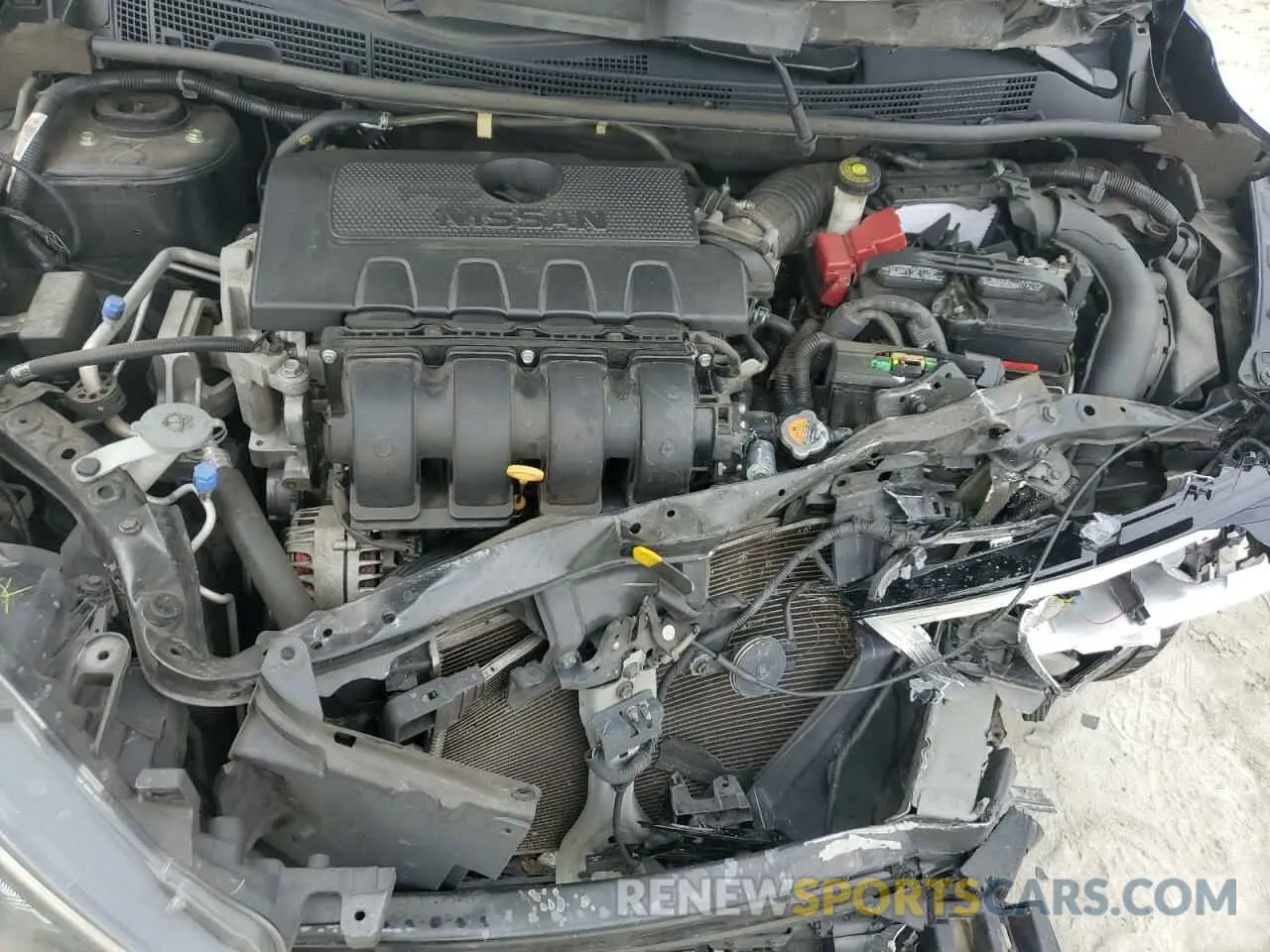 13 fotografías del automóvil dañado 3N1AB7AP6KY394487 NISSAN SENTRA 2019