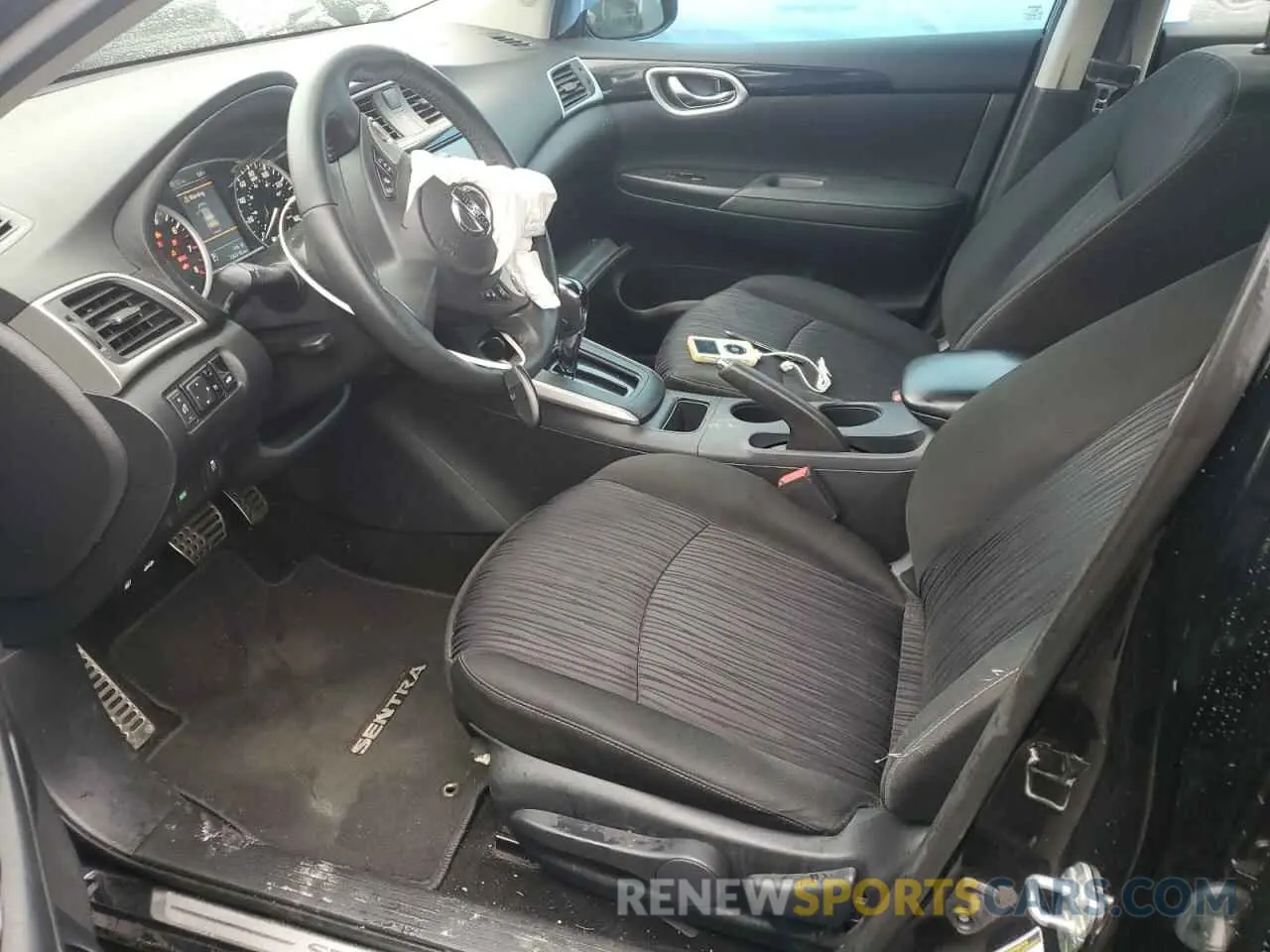 7 fotografías del automóvil dañado 3N1AB7AP6KY394487 NISSAN SENTRA 2019