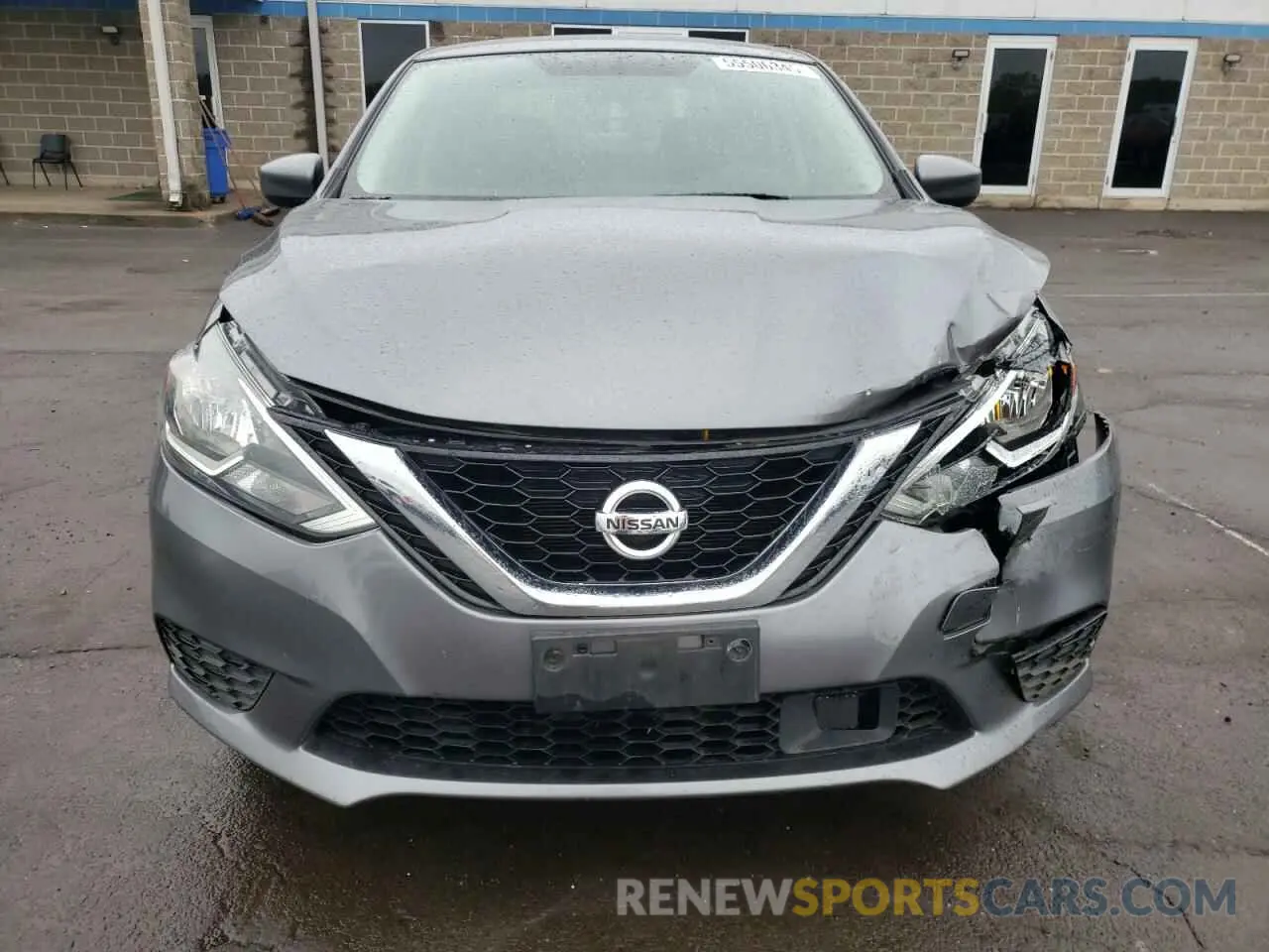 5 fotografías del automóvil dañado 3N1AB7AP6KY400398 NISSAN SENTRA 2019