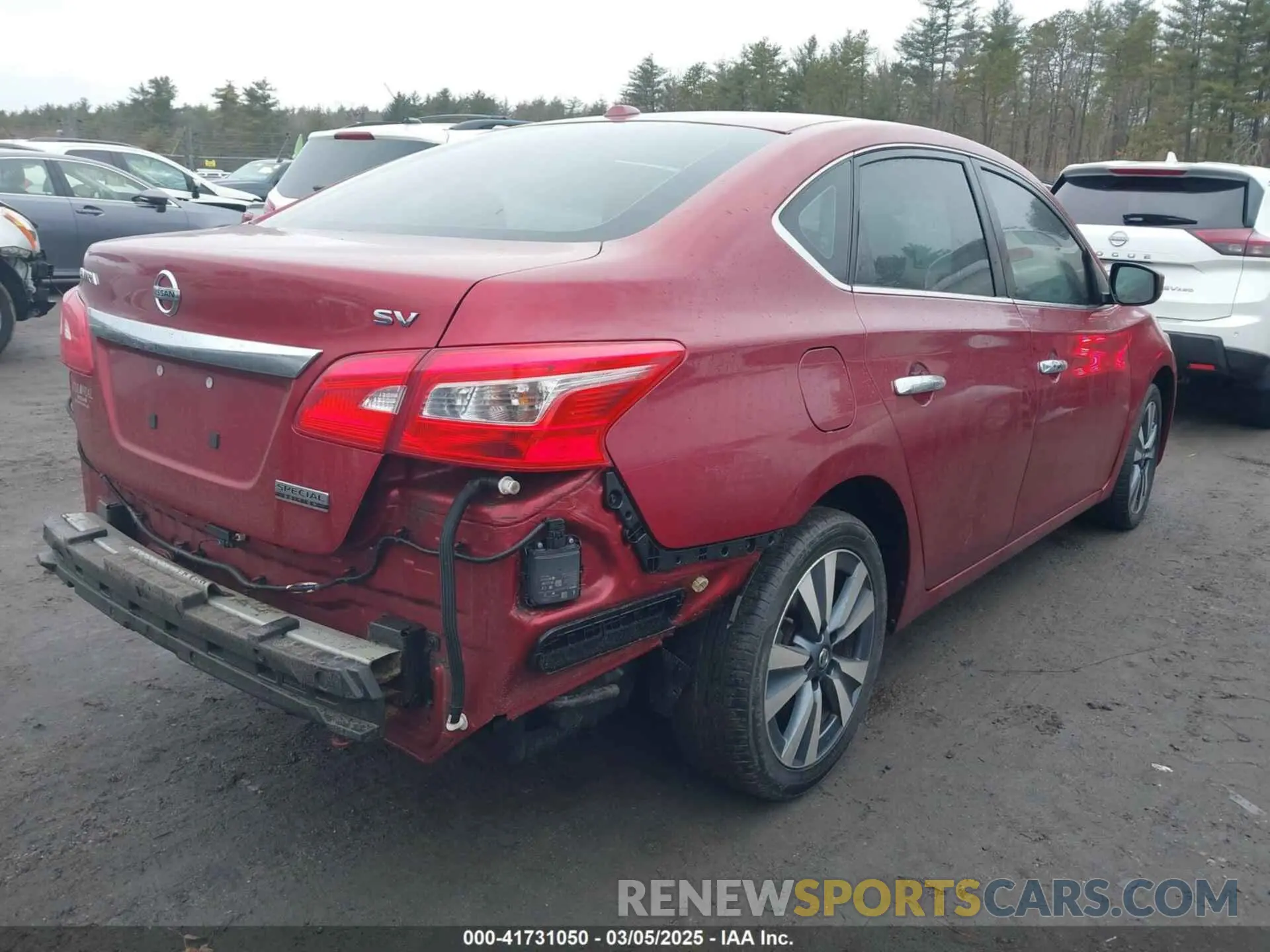 4 fotografías del automóvil dañado 3N1AB7AP6KY413913 NISSAN SENTRA 2019