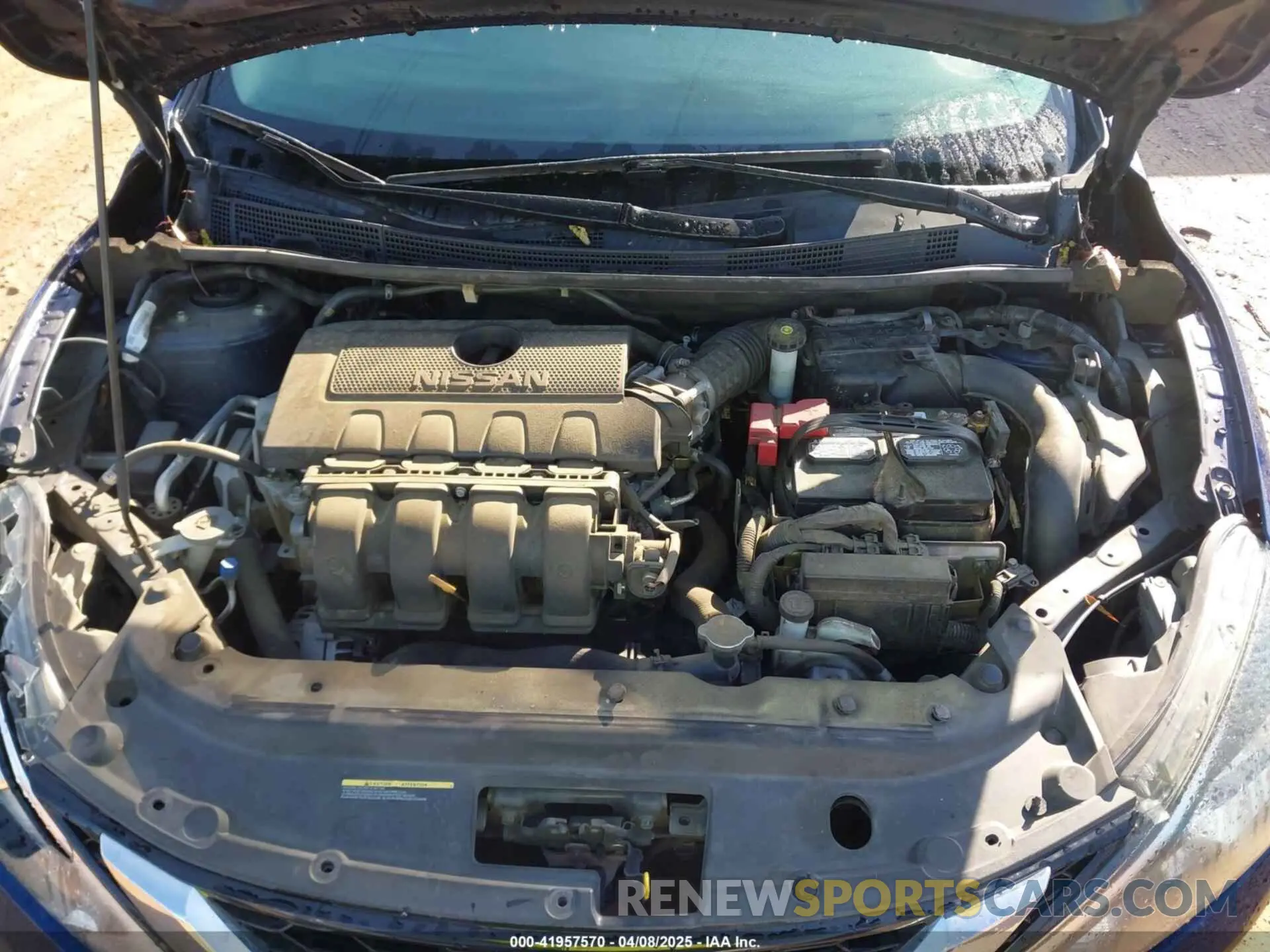 10 fotografías del automóvil dañado 3N1AB7AP6KY415645 NISSAN SENTRA 2019
