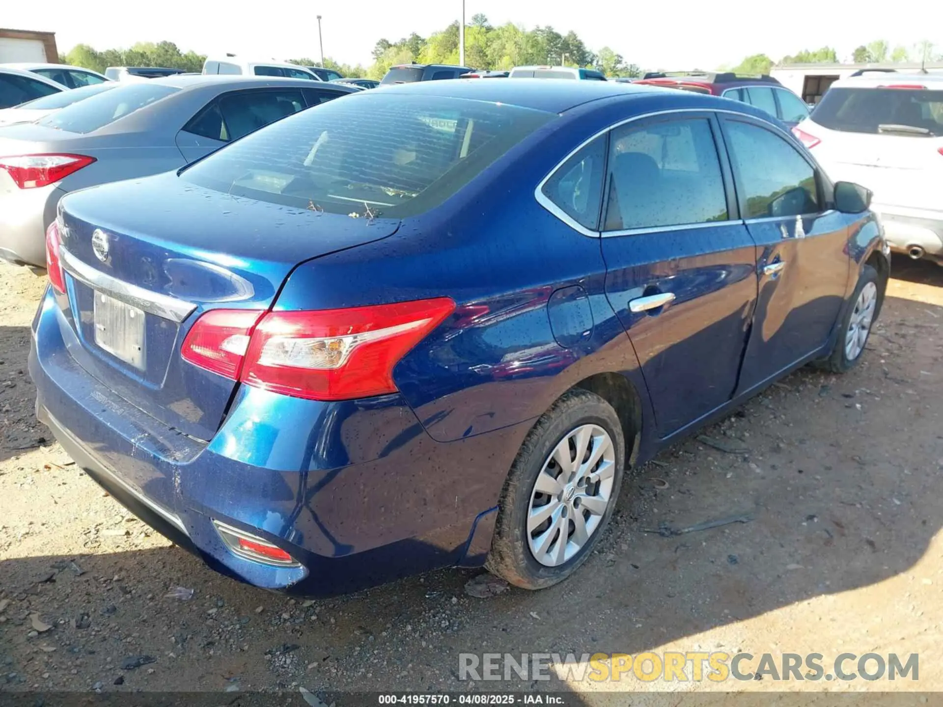4 fotografías del automóvil dañado 3N1AB7AP6KY415645 NISSAN SENTRA 2019