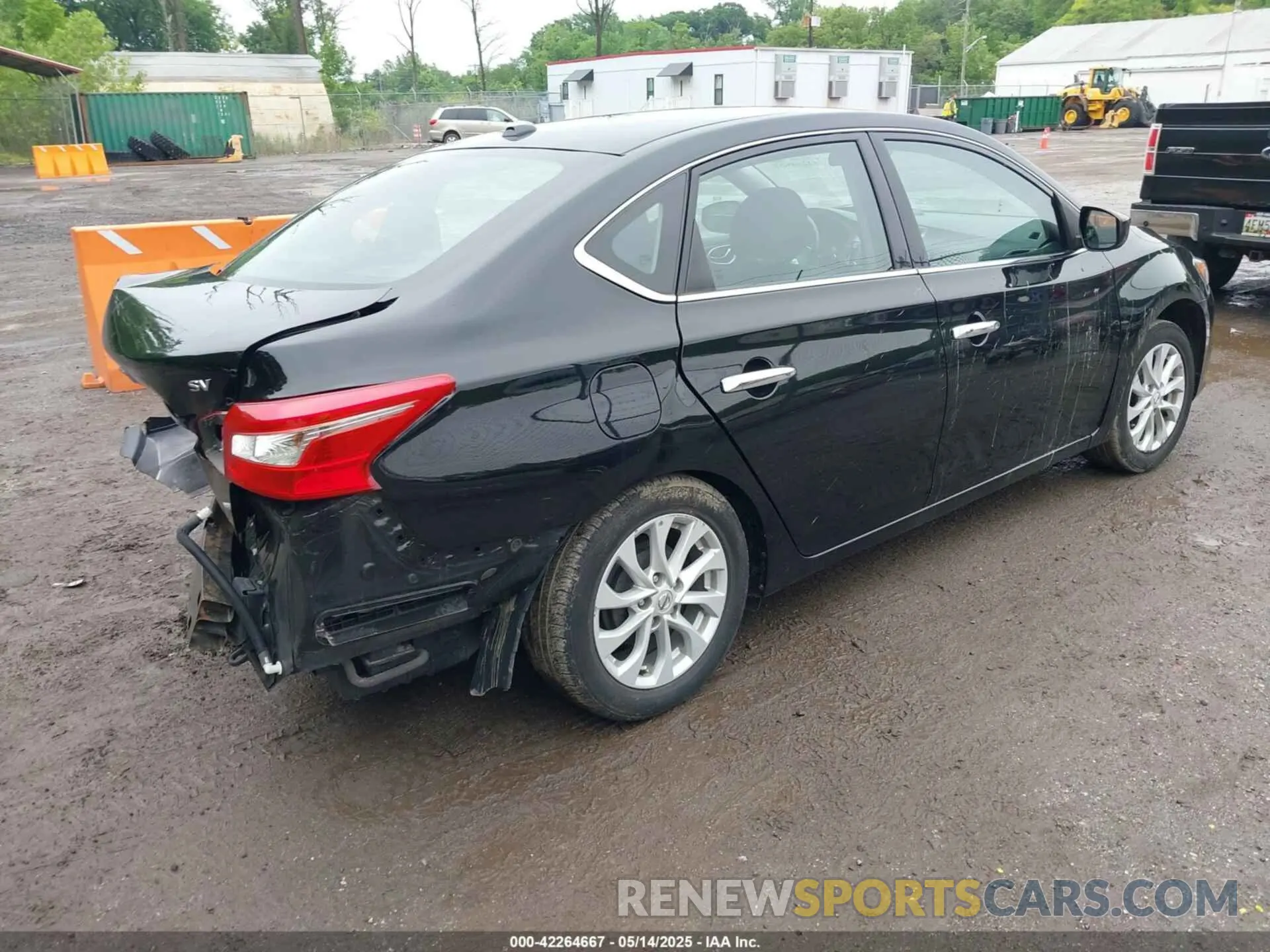 4 fotografías del automóvil dañado 3N1AB7AP6KY416200 NISSAN SENTRA 2019