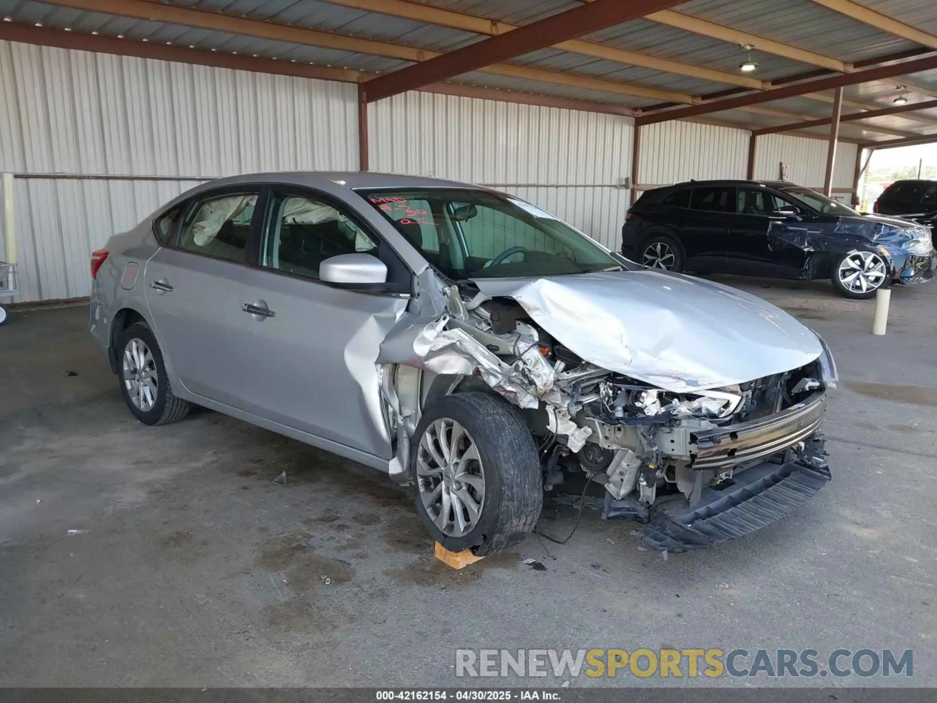 6 fotografías del automóvil dañado 3N1AB7AP6KY423938 NISSAN SENTRA 2019