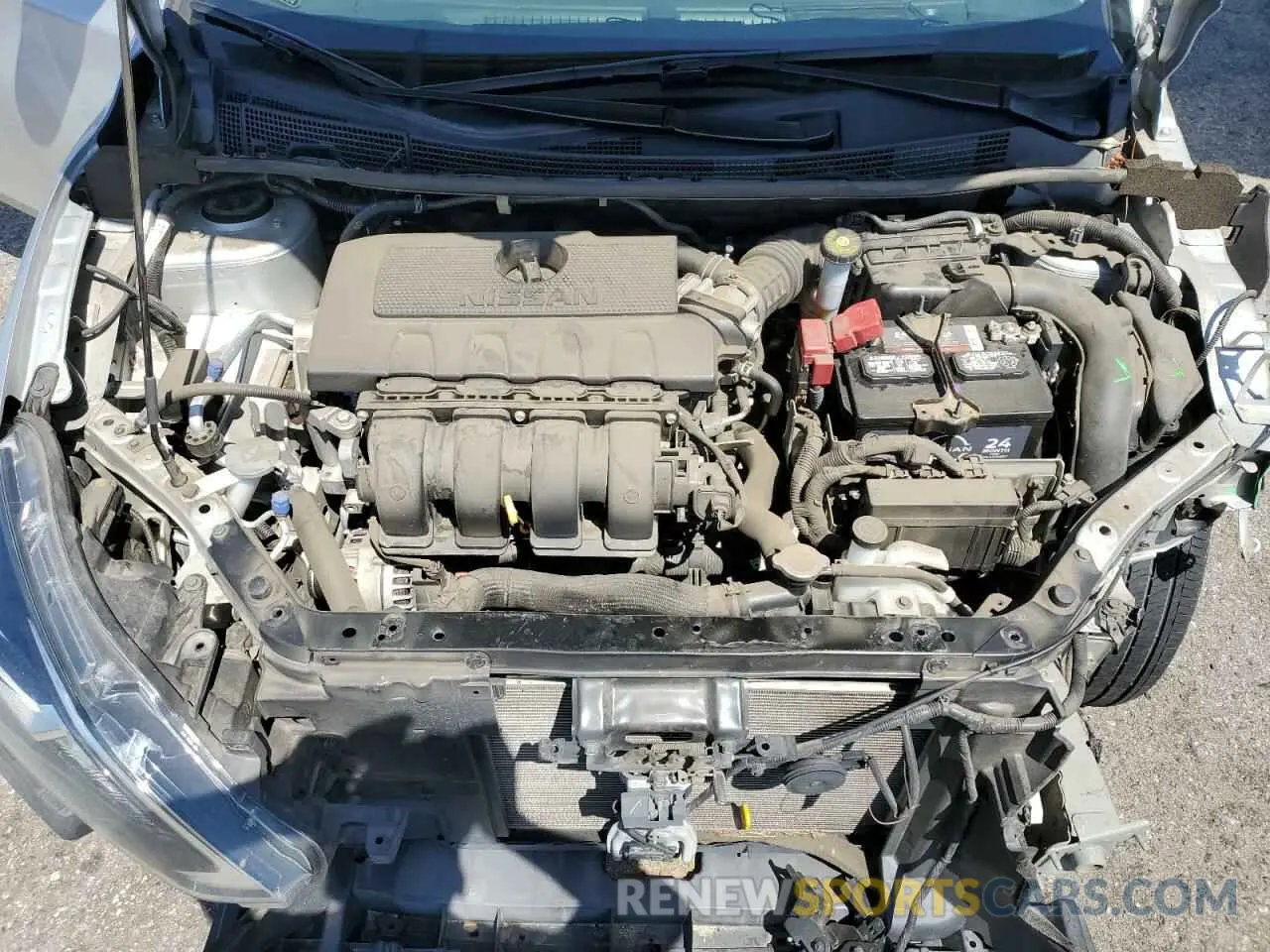 11 fotografías del automóvil dañado 3N1AB7AP6KY428010 NISSAN SENTRA 2019