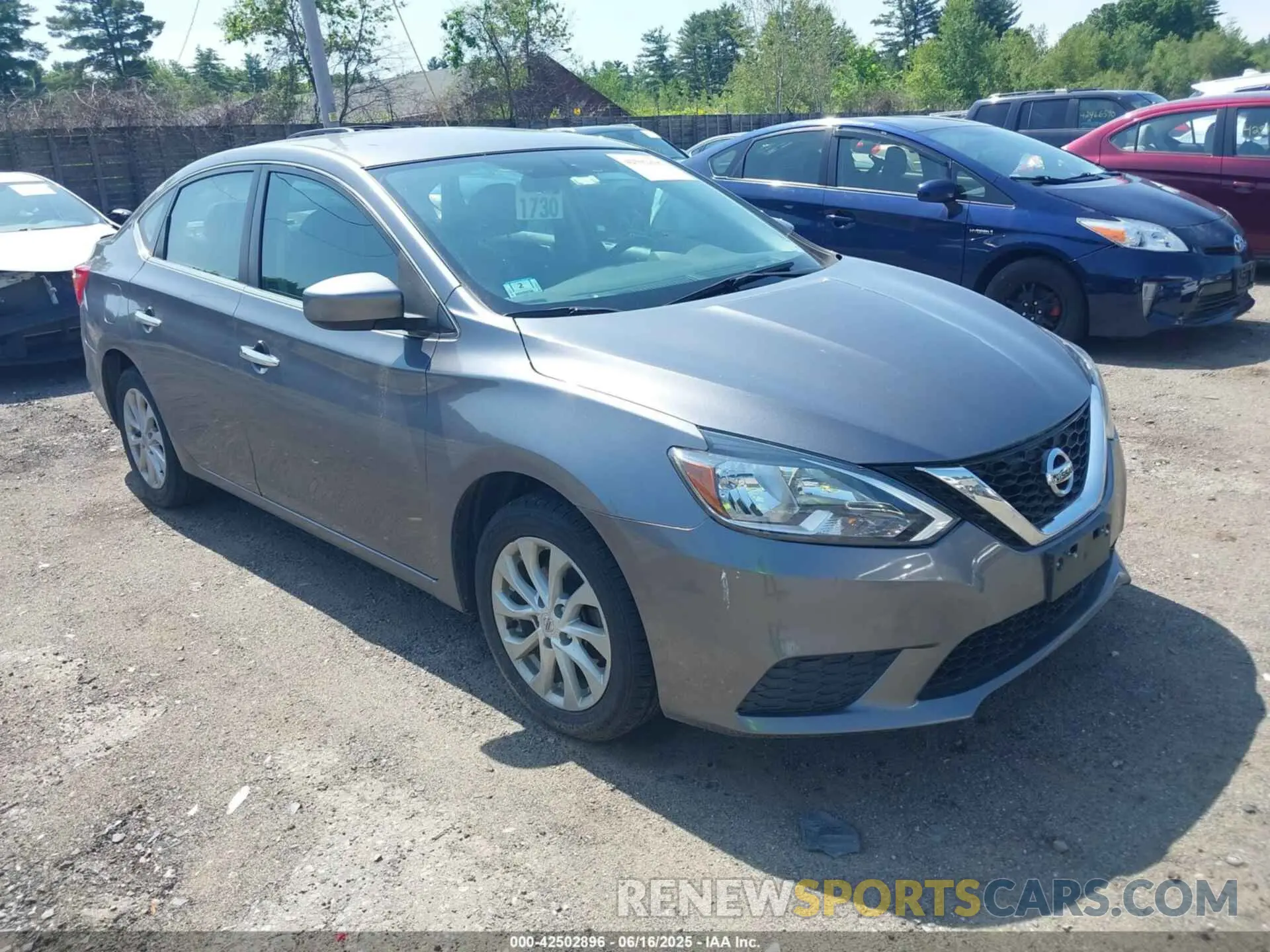 1 fotografías del automóvil dañado 3N1AB7AP6KY429433 NISSAN SENTRA 2019