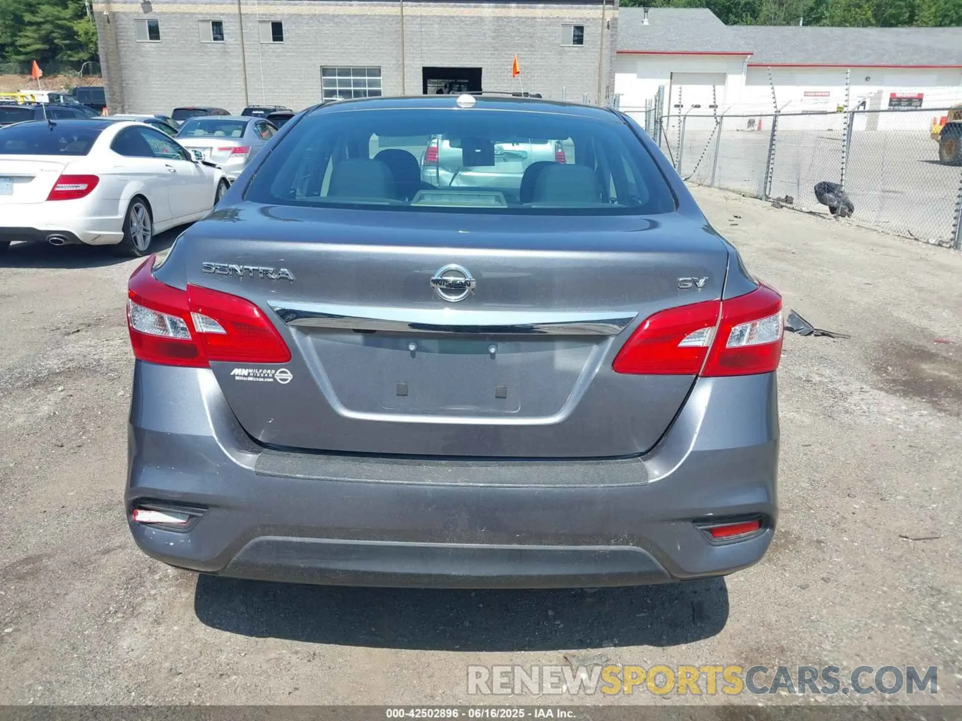 16 fotografías del automóvil dañado 3N1AB7AP6KY429433 NISSAN SENTRA 2019