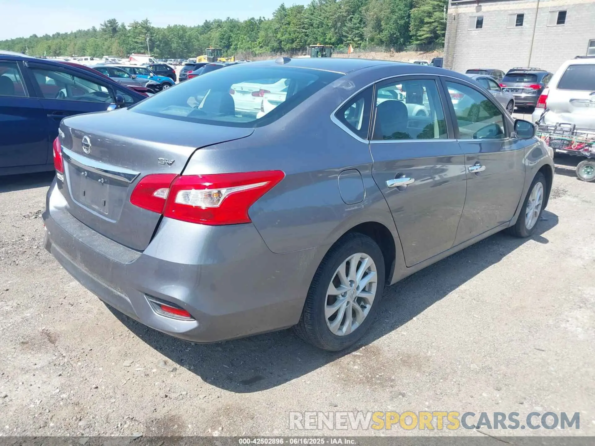 4 fotografías del automóvil dañado 3N1AB7AP6KY429433 NISSAN SENTRA 2019