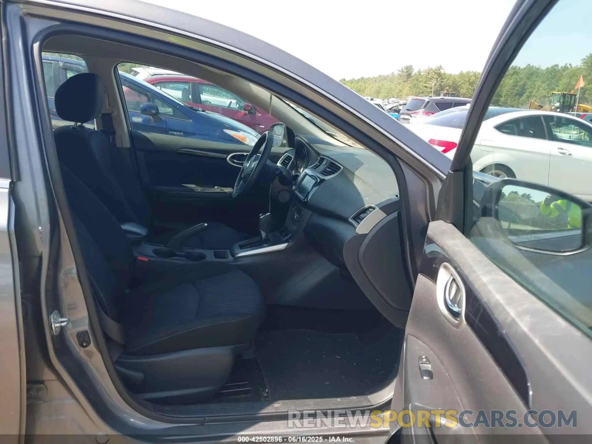 5 fotografías del automóvil dañado 3N1AB7AP6KY429433 NISSAN SENTRA 2019