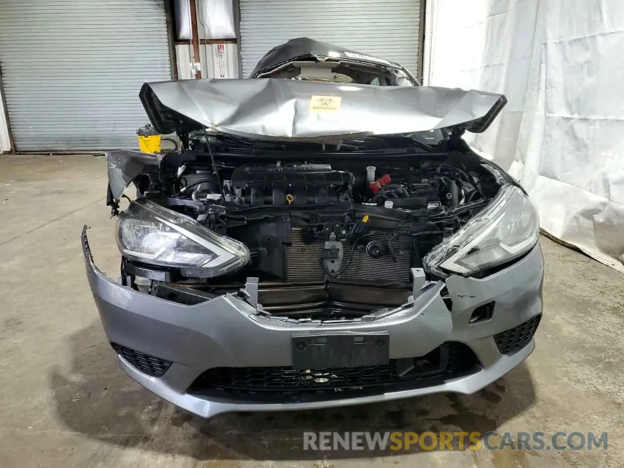 5 fotografías del automóvil dañado 3N1AB7AP6KY432302 NISSAN SENTRA 2019