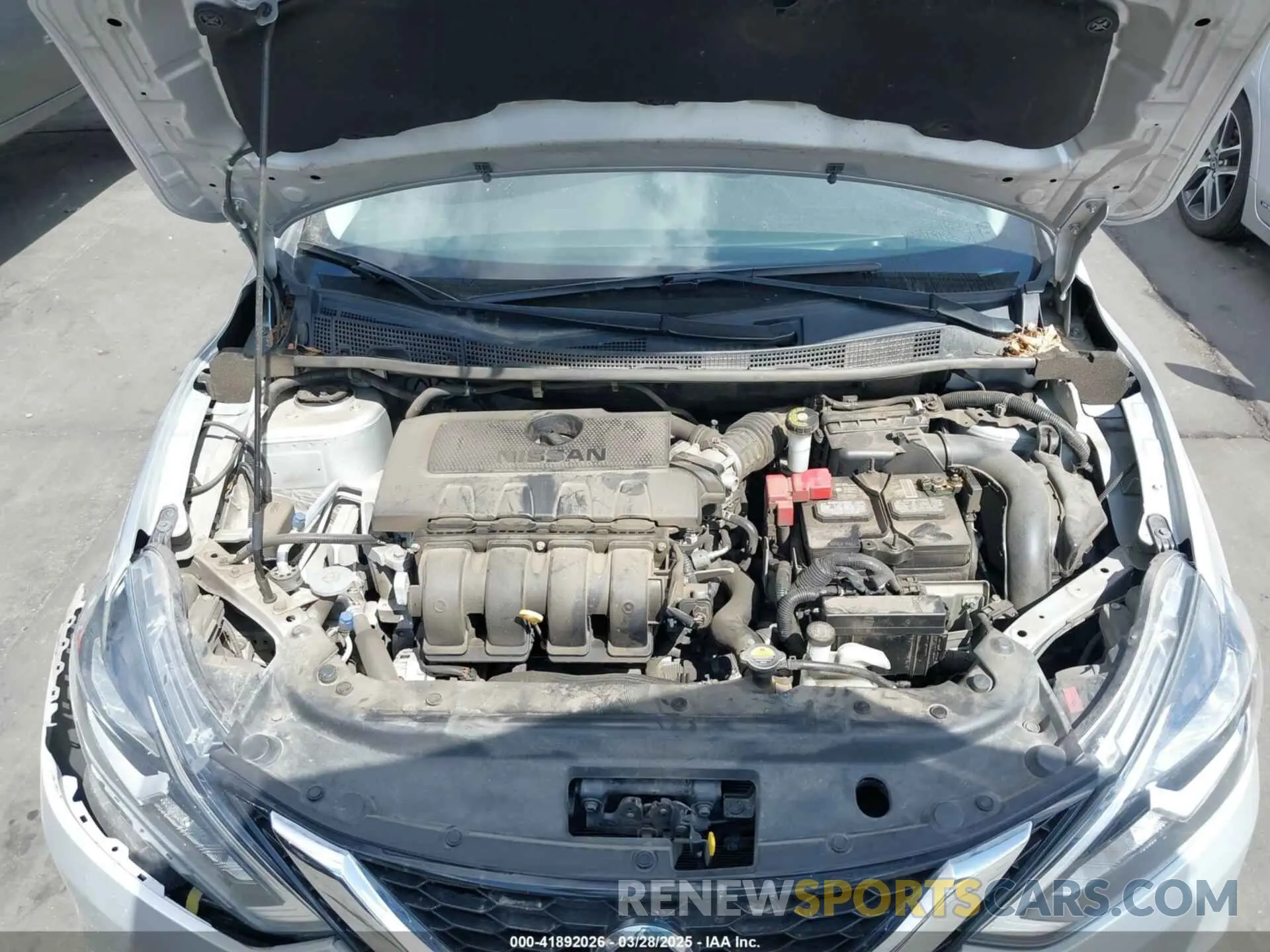 10 fotografías del automóvil dañado 3N1AB7AP6KY432493 NISSAN SENTRA 2019