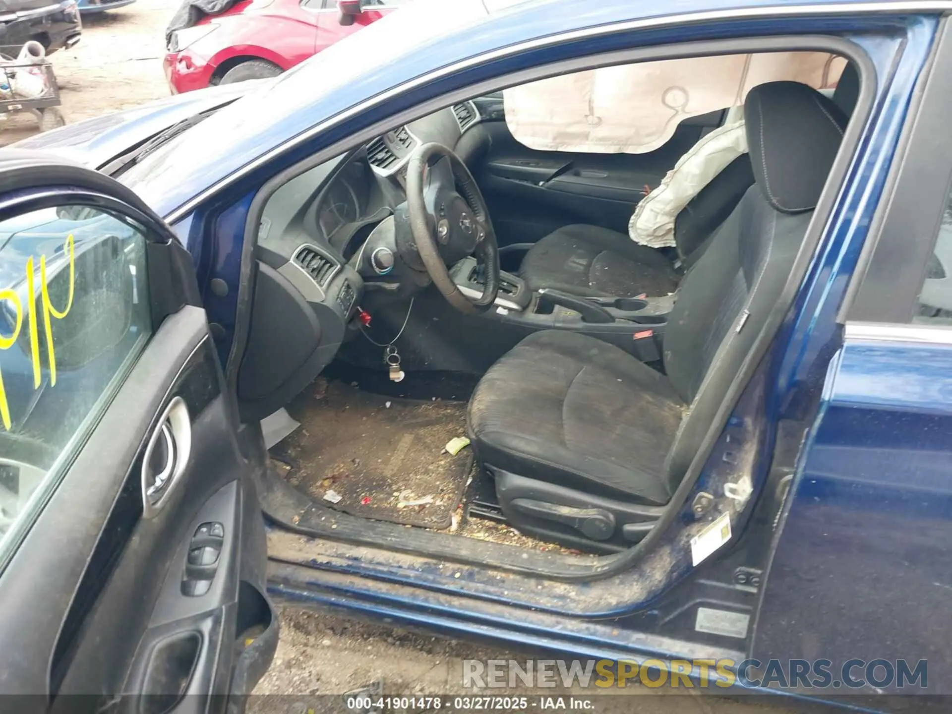 5 fotografías del automóvil dañado 3N1AB7AP6KY444742 NISSAN SENTRA 2019