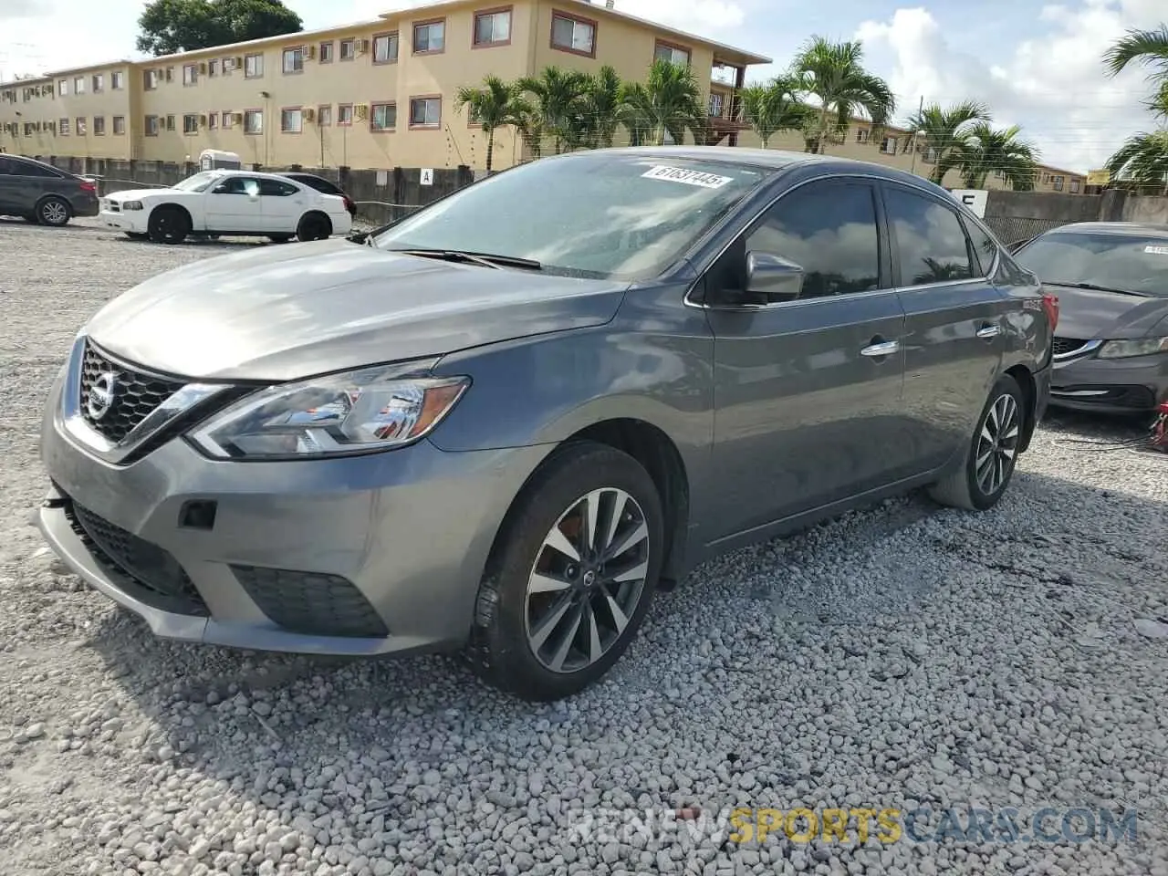 1 fotografías del automóvil dañado 3N1AB7AP6KY446653 NISSAN SENTRA 2019