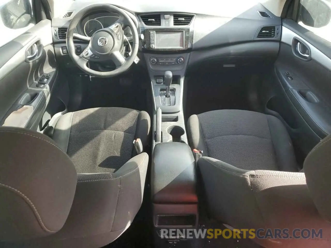 8 fotografías del automóvil dañado 3N1AB7AP6KY446653 NISSAN SENTRA 2019