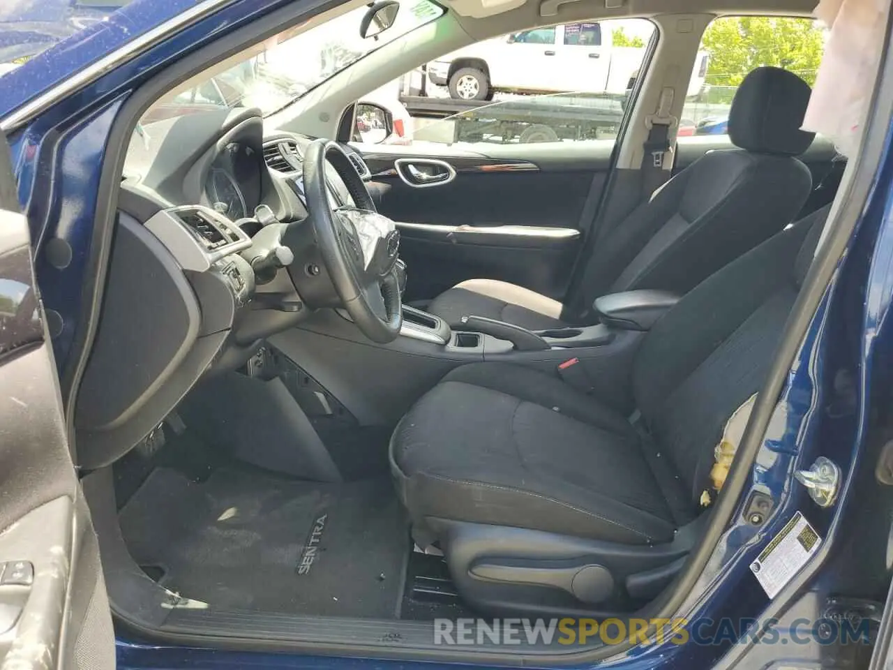 7 fotografías del automóvil dañado 3N1AB7AP6KY449651 NISSAN SENTRA 2019