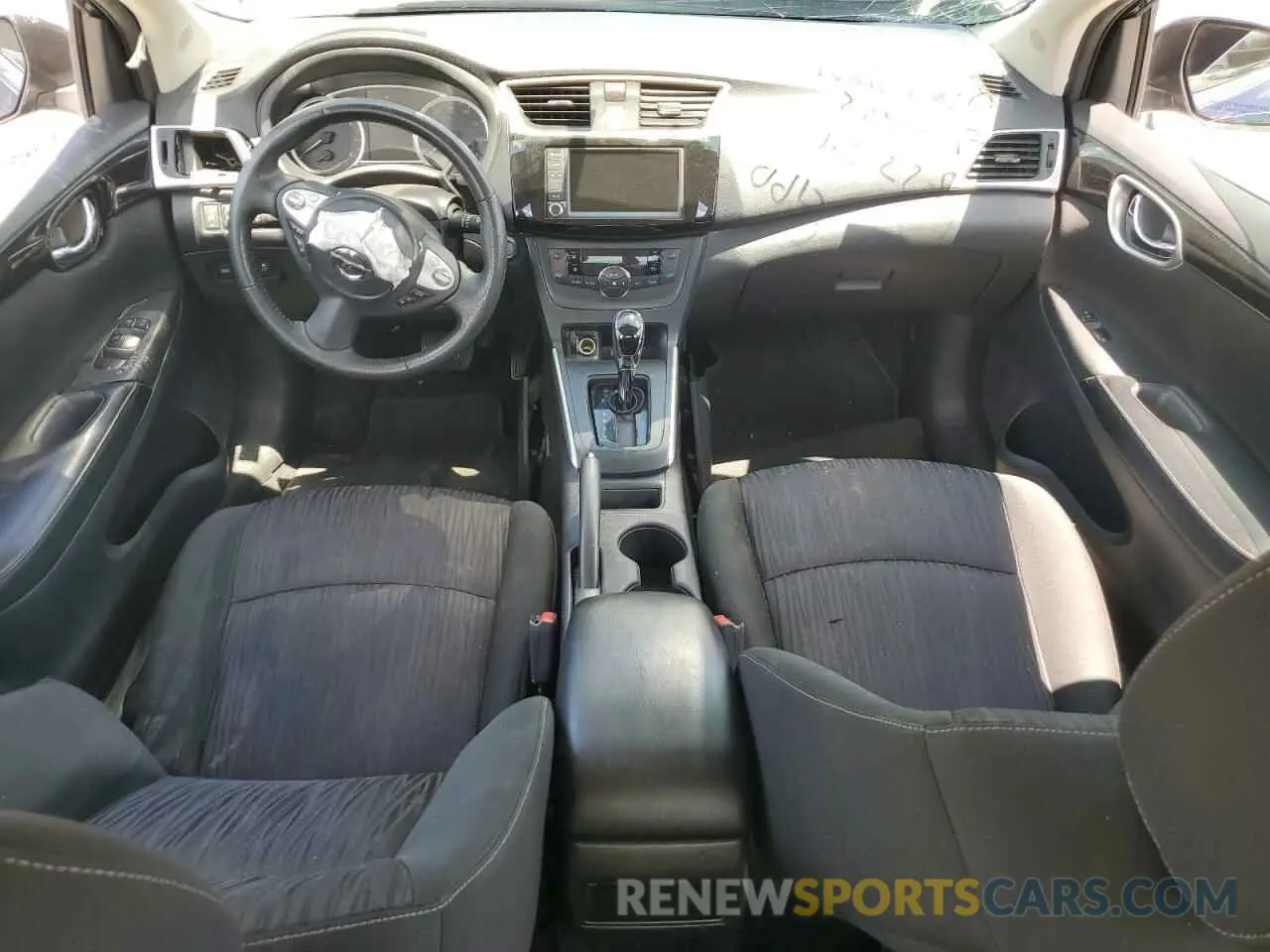 8 fotografías del automóvil dañado 3N1AB7AP6KY449651 NISSAN SENTRA 2019