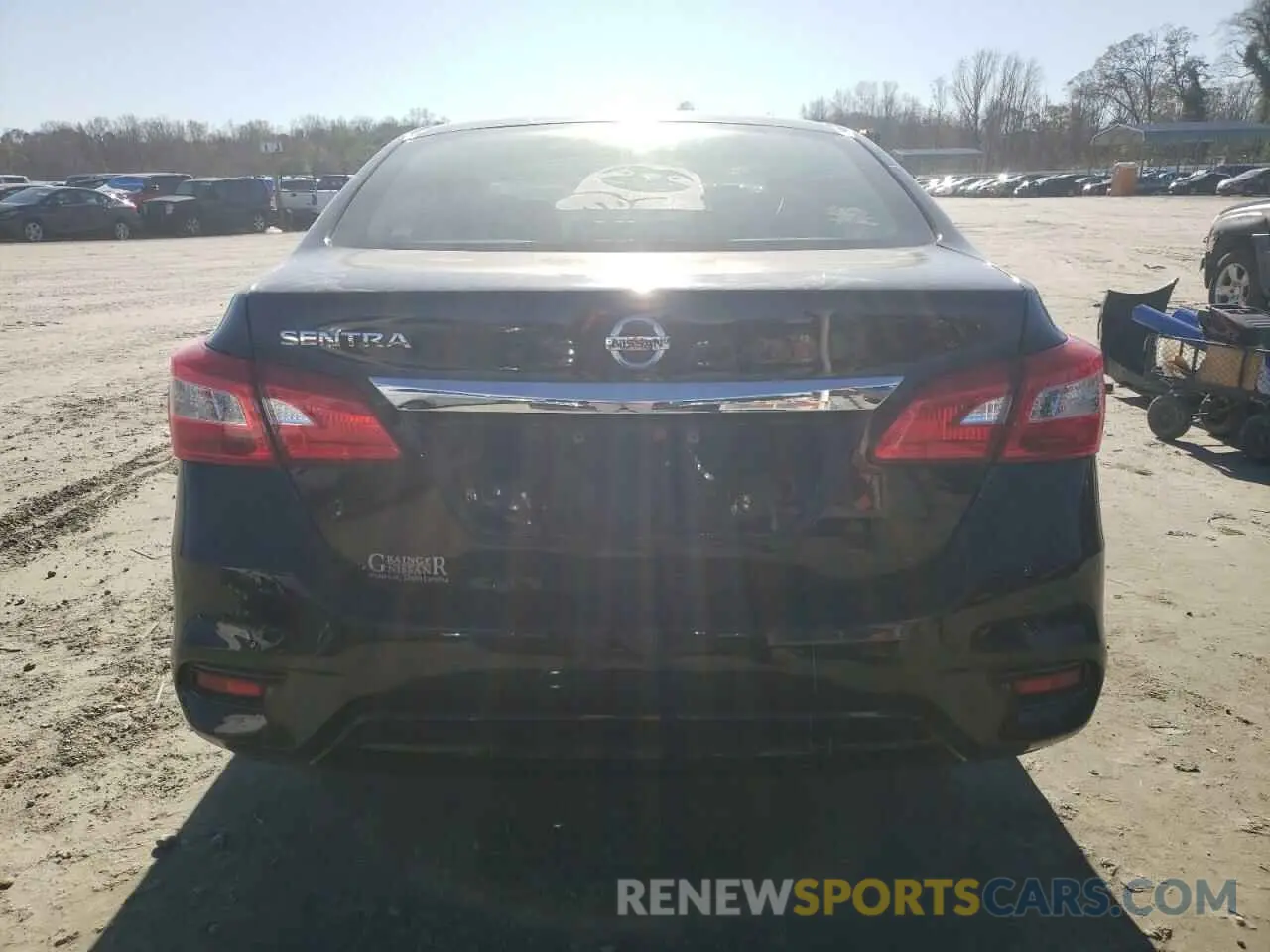 6 fotografías del automóvil dañado 3N1AB7AP6KY453411 NISSAN SENTRA 2019