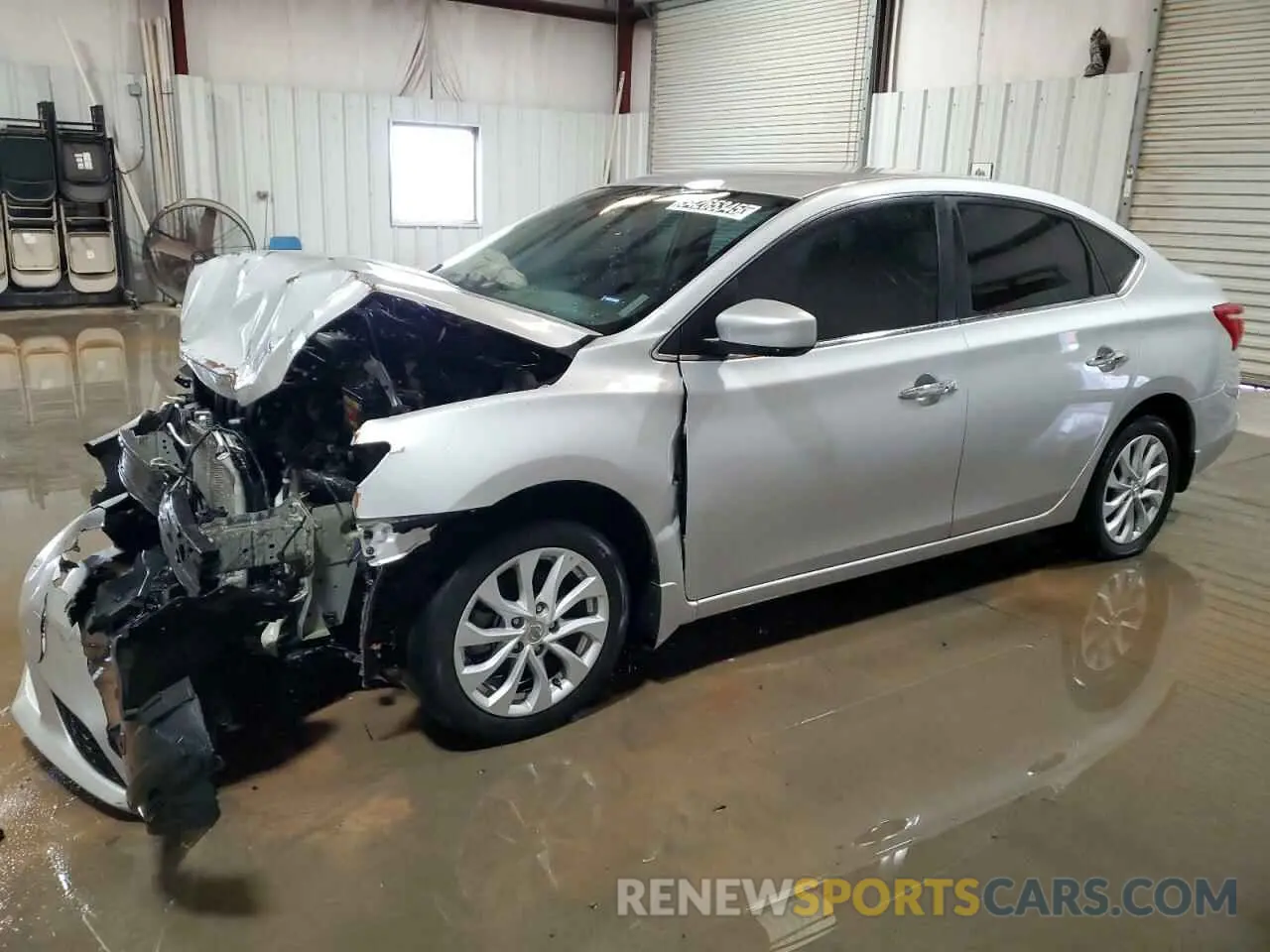 1 fotografías del automóvil dañado 3N1AB7AP7KL602633 NISSAN SENTRA 2019