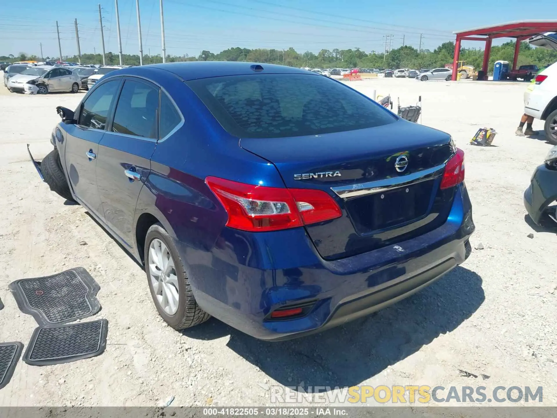 3 fotografías del automóvil dañado 3N1AB7AP7KL604611 NISSAN SENTRA 2019