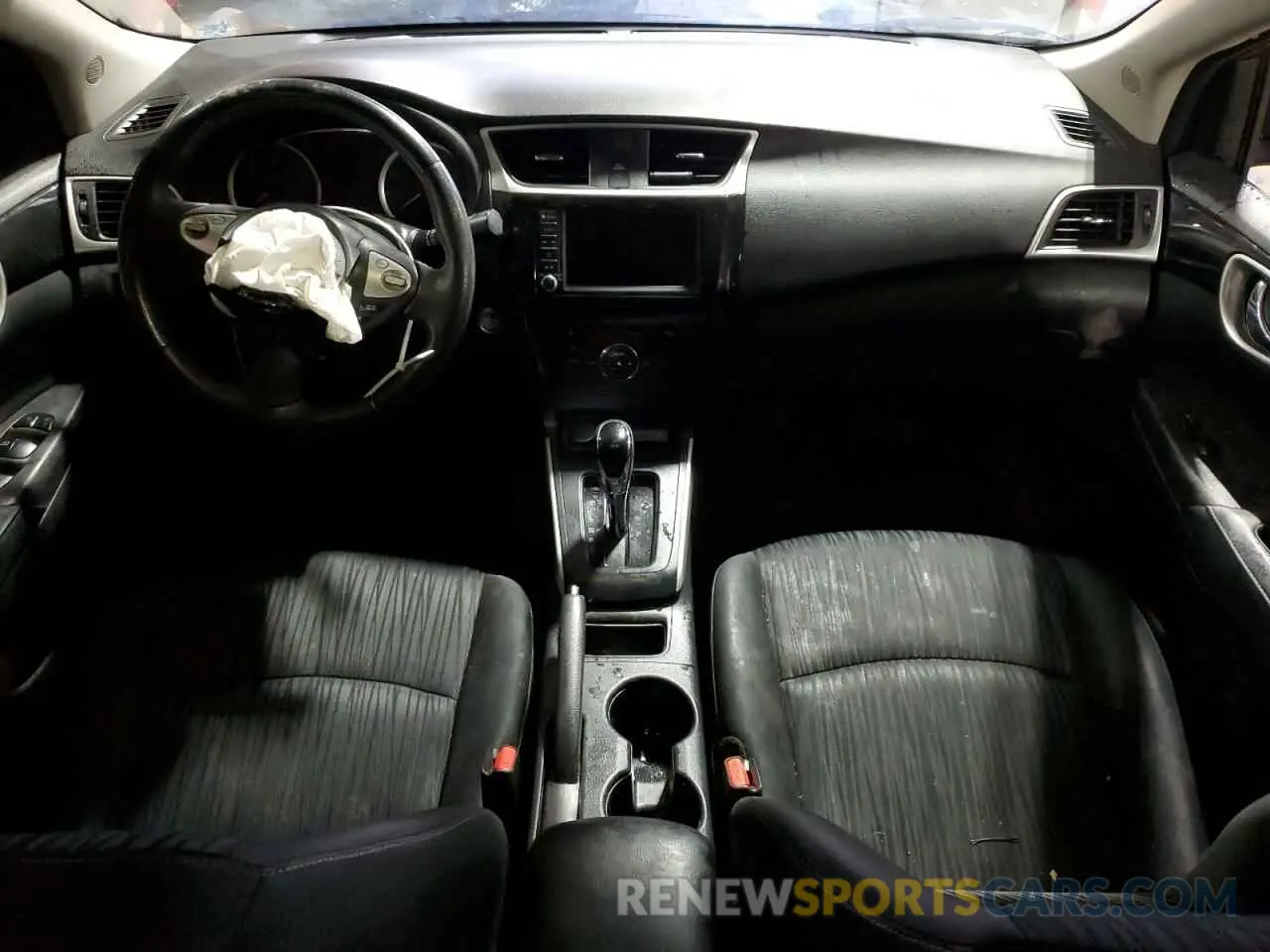 8 fotografías del automóvil dañado 3N1AB7AP7KL606116 NISSAN SENTRA 2019
