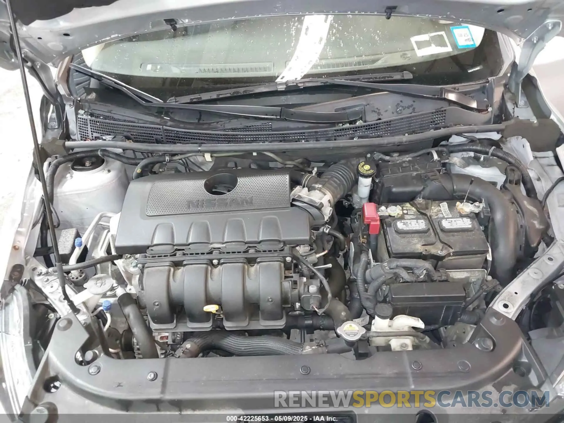 10 fotografías del automóvil dañado 3N1AB7AP7KL609257 NISSAN SENTRA 2019