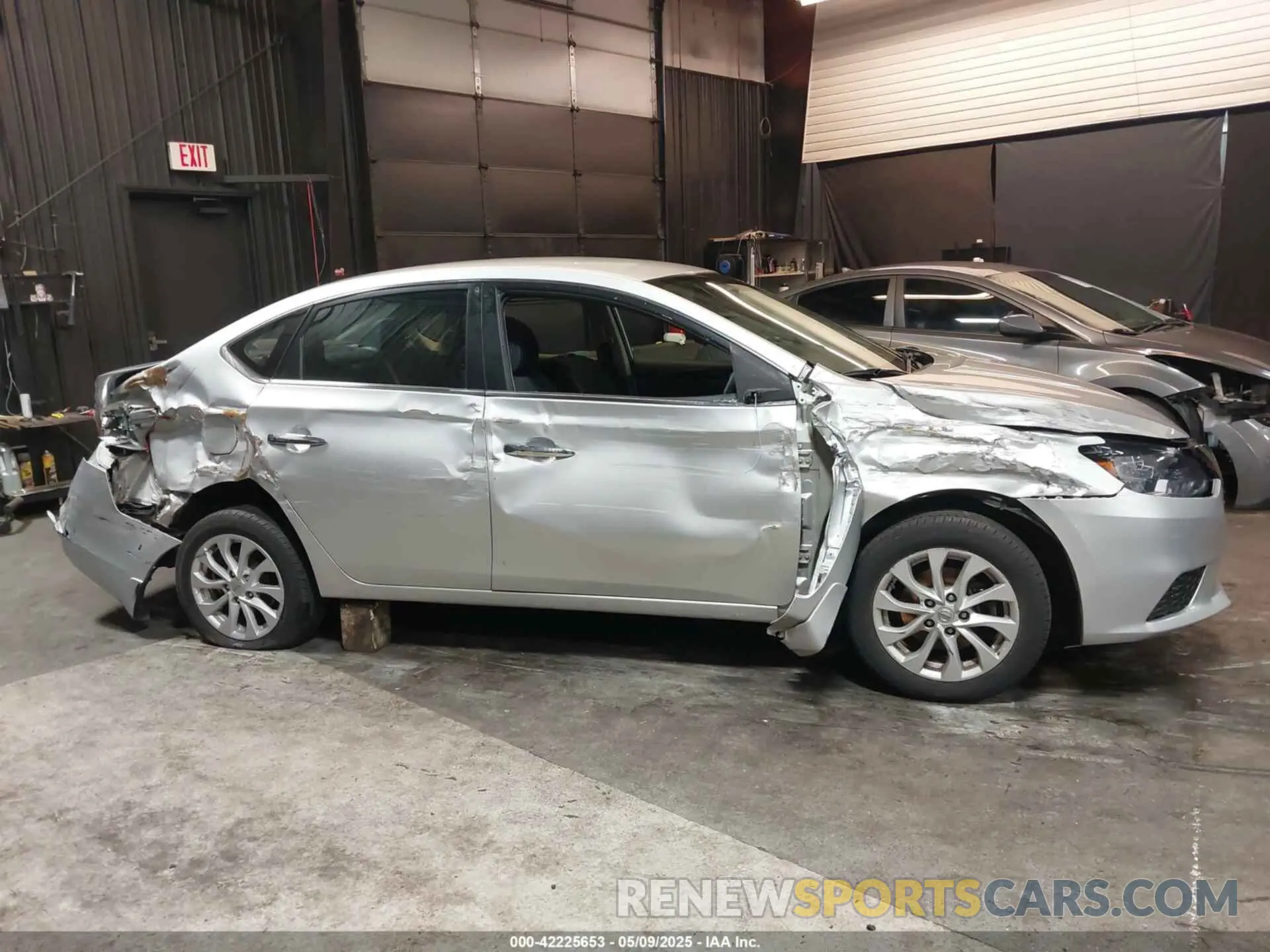 6 fotografías del automóvil dañado 3N1AB7AP7KL609257 NISSAN SENTRA 2019