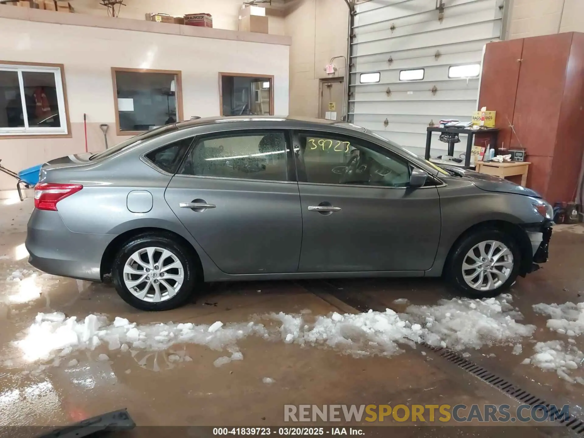 14 fotografías del automóvil dañado 3N1AB7AP7KL610845 NISSAN SENTRA 2019
