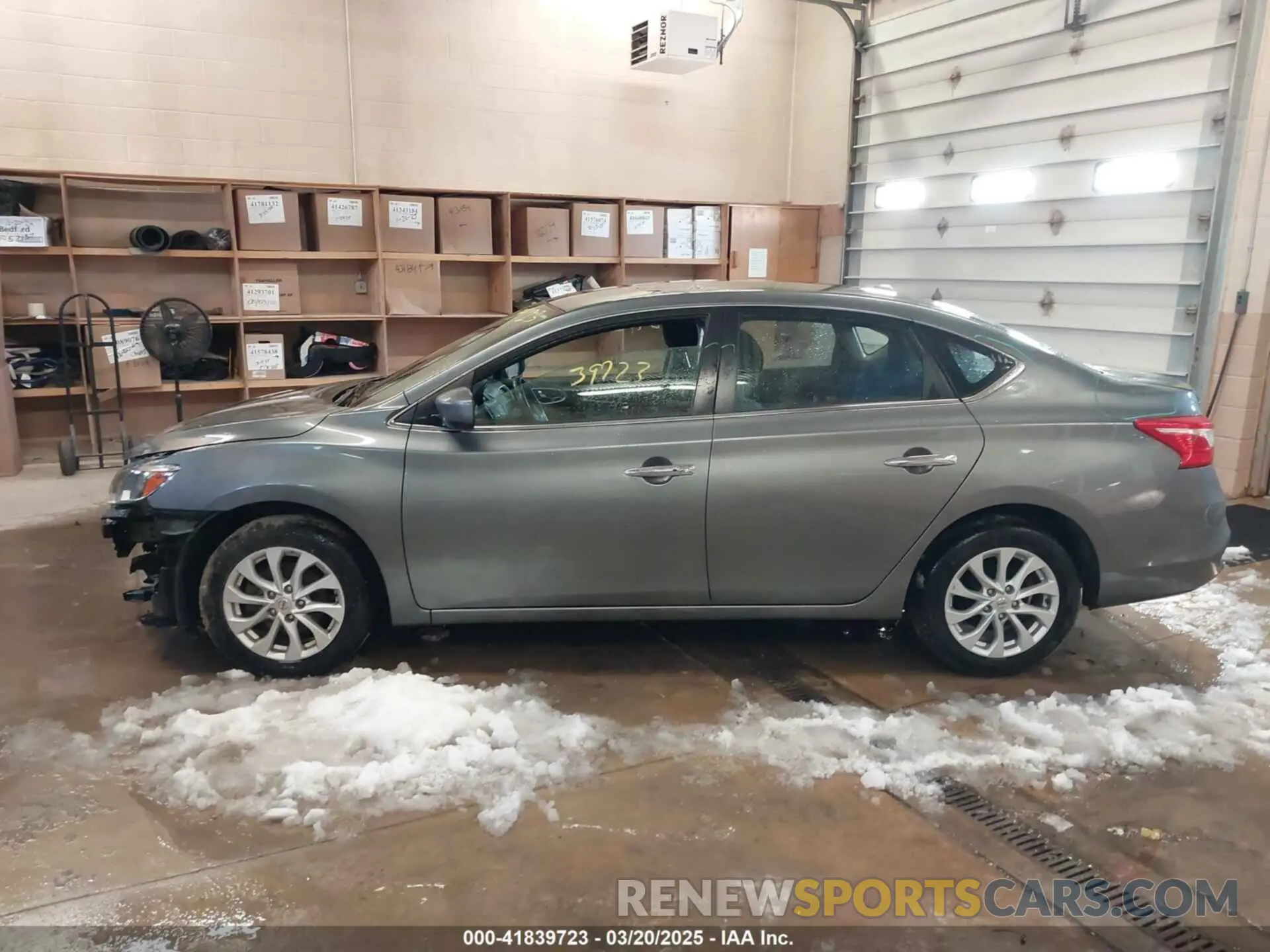 15 fotografías del automóvil dañado 3N1AB7AP7KL610845 NISSAN SENTRA 2019