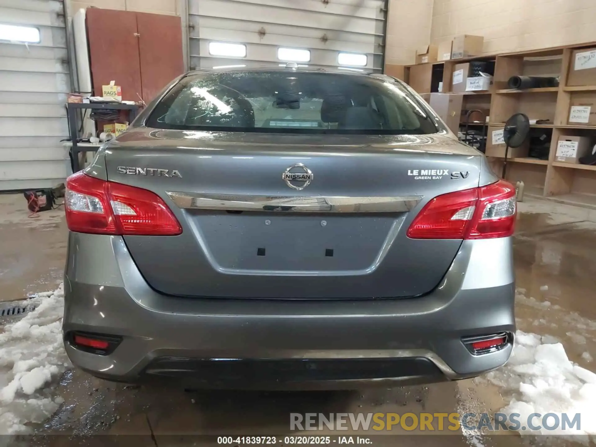 17 fotografías del automóvil dañado 3N1AB7AP7KL610845 NISSAN SENTRA 2019