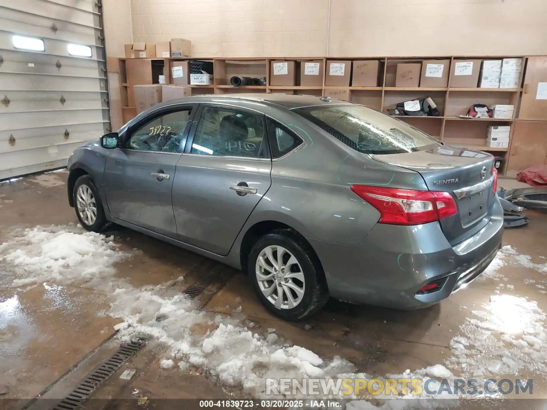 3 fotografías del automóvil dañado 3N1AB7AP7KL610845 NISSAN SENTRA 2019