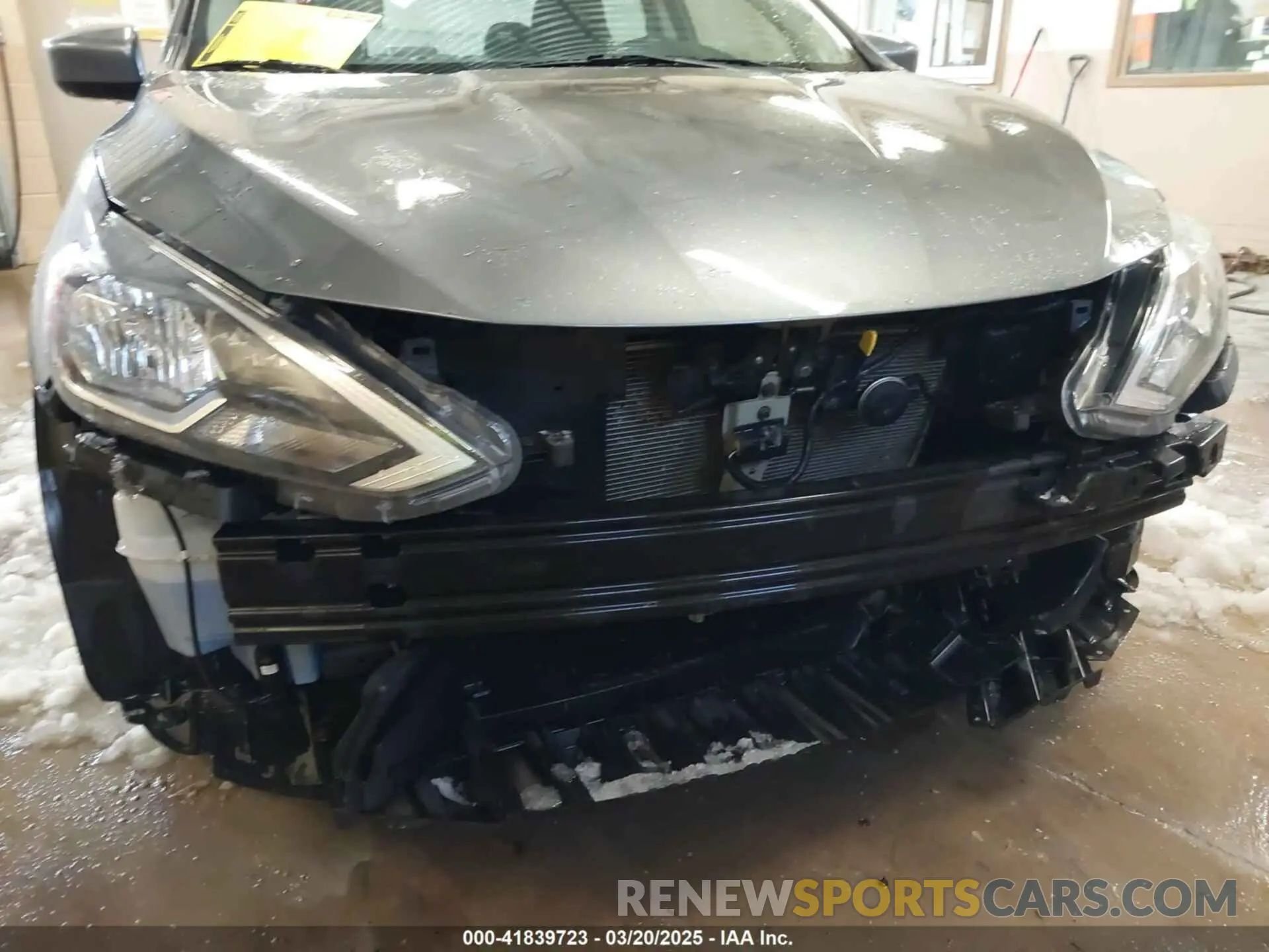 6 fotografías del automóvil dañado 3N1AB7AP7KL610845 NISSAN SENTRA 2019