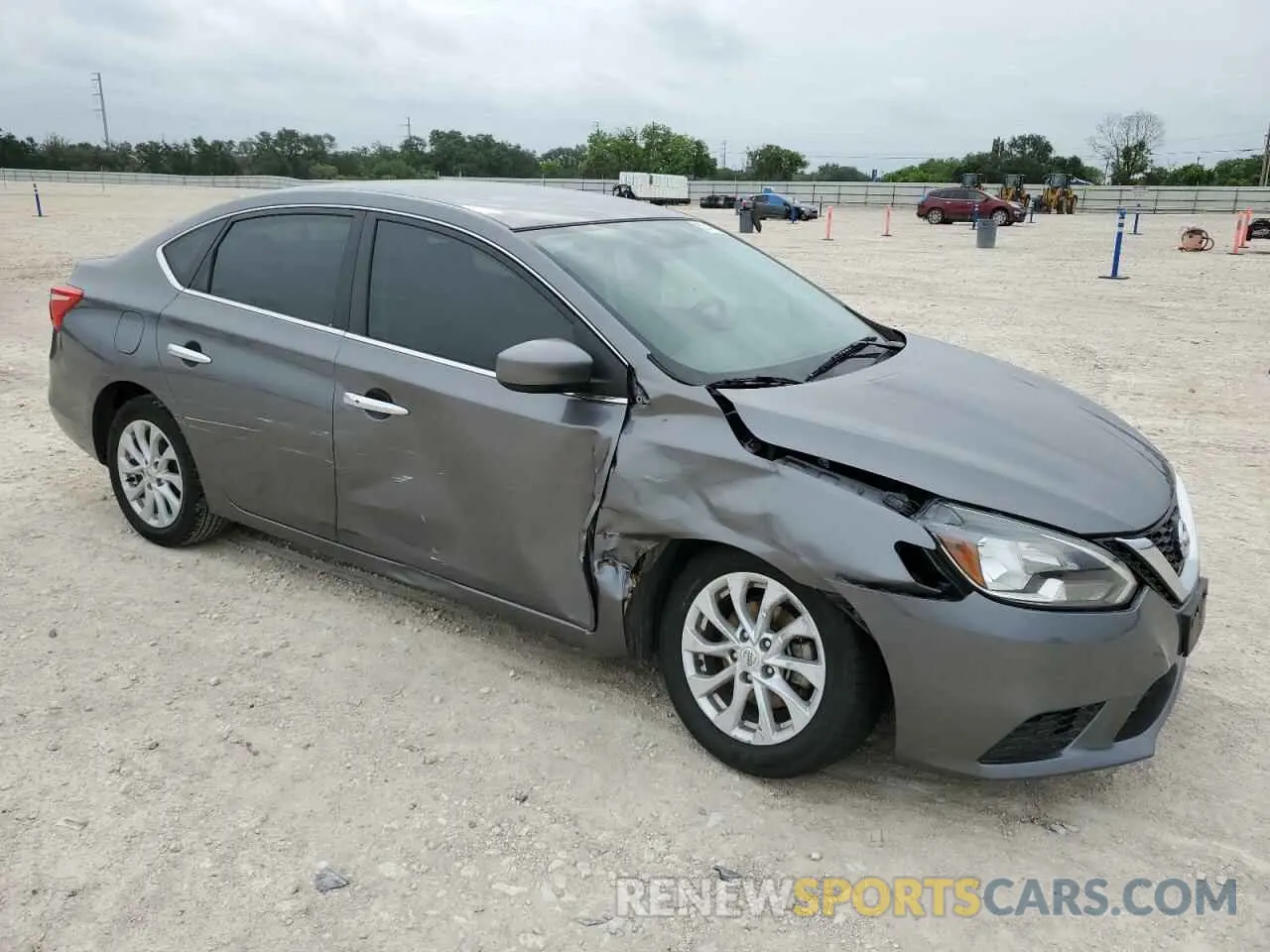 4 fotografías del automóvil dañado 3N1AB7AP7KL622350 NISSAN SENTRA 2019