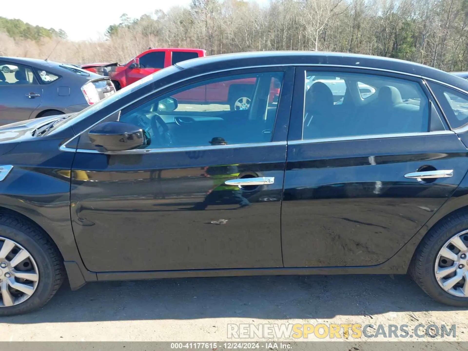 14 fotografías del automóvil dañado 3N1AB7AP7KY210335 NISSAN SENTRA 2019