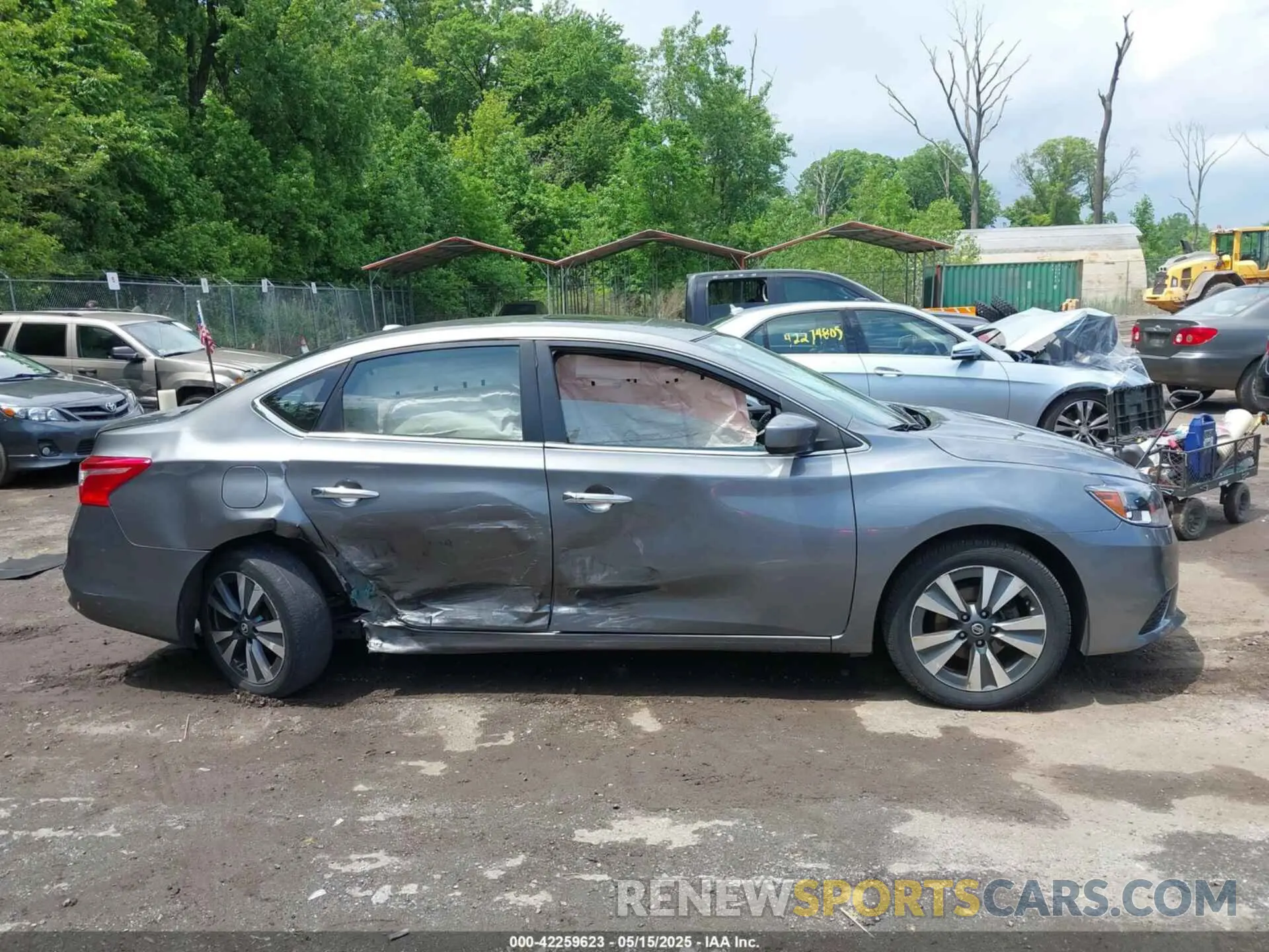 14 fotografías del automóvil dañado 3N1AB7AP7KY212778 NISSAN SENTRA 2019